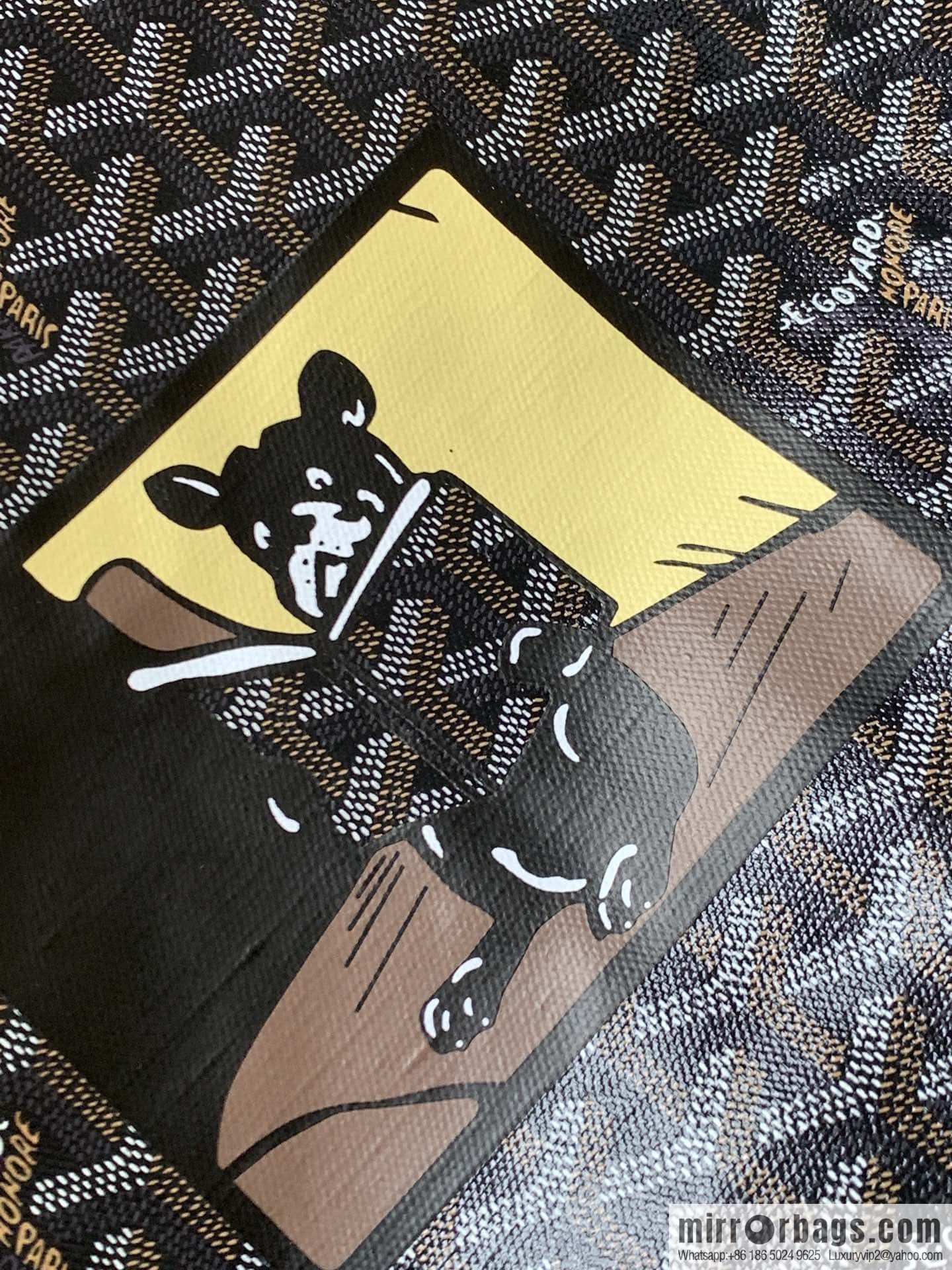 Goyard Goya Saint Louis Large Shopping Bag (French Dou Silk Printing) 020146B · L