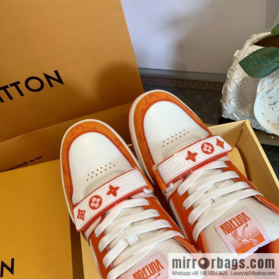 LV/Louis Vuitton 1v donkey brand 𝟐𝟎𝟐𝟐|𝐭𝐫𝐚𝐢𝐧𝐞𝐫 series of the latest Velcro sneakers