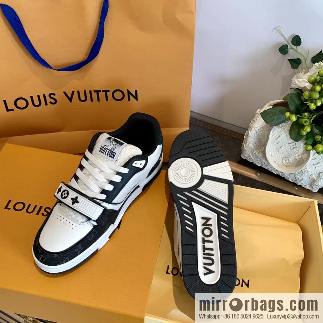 LV/Louis Vuitton 1v donkey brand 𝟐𝟎𝟐𝟐|𝐭𝐫𝐚𝐢𝐧𝐞𝐫 series of the latest Velcro sneakers