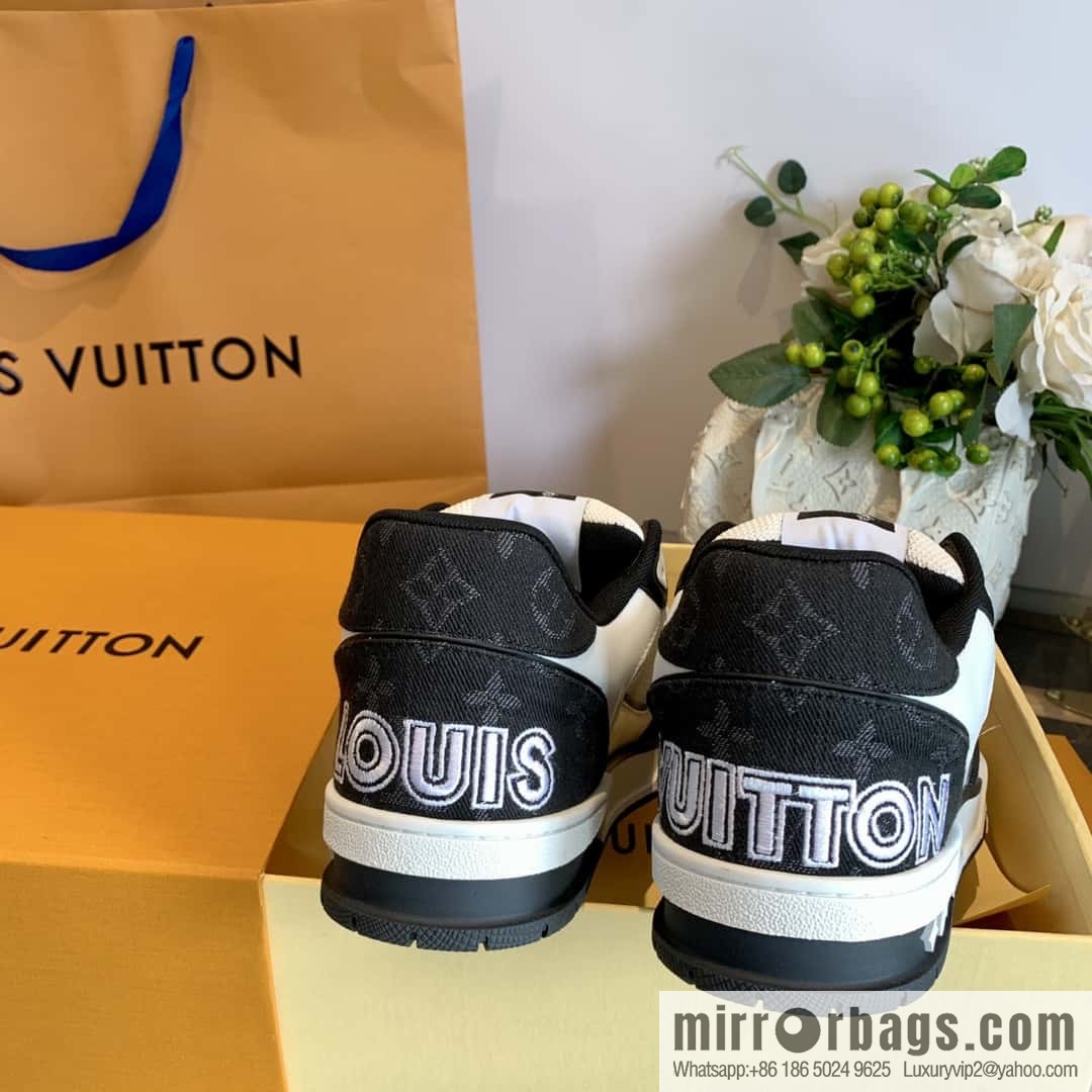 LV/Louis Vuitton 1v donkey brand 𝟐𝟎𝟐𝟐|𝐭𝐫𝐚𝐢𝐧𝐞𝐫 series of the latest Velcro sneakers