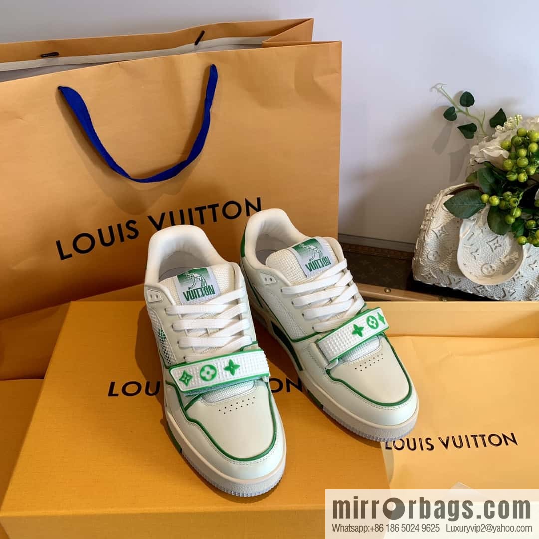 LV/Louis Vuitton 1v donkey brand 𝟐𝟎𝟐𝟐|𝐭𝐫𝐚𝐢𝐧𝐞𝐫 series of the latest Velcro sneakers