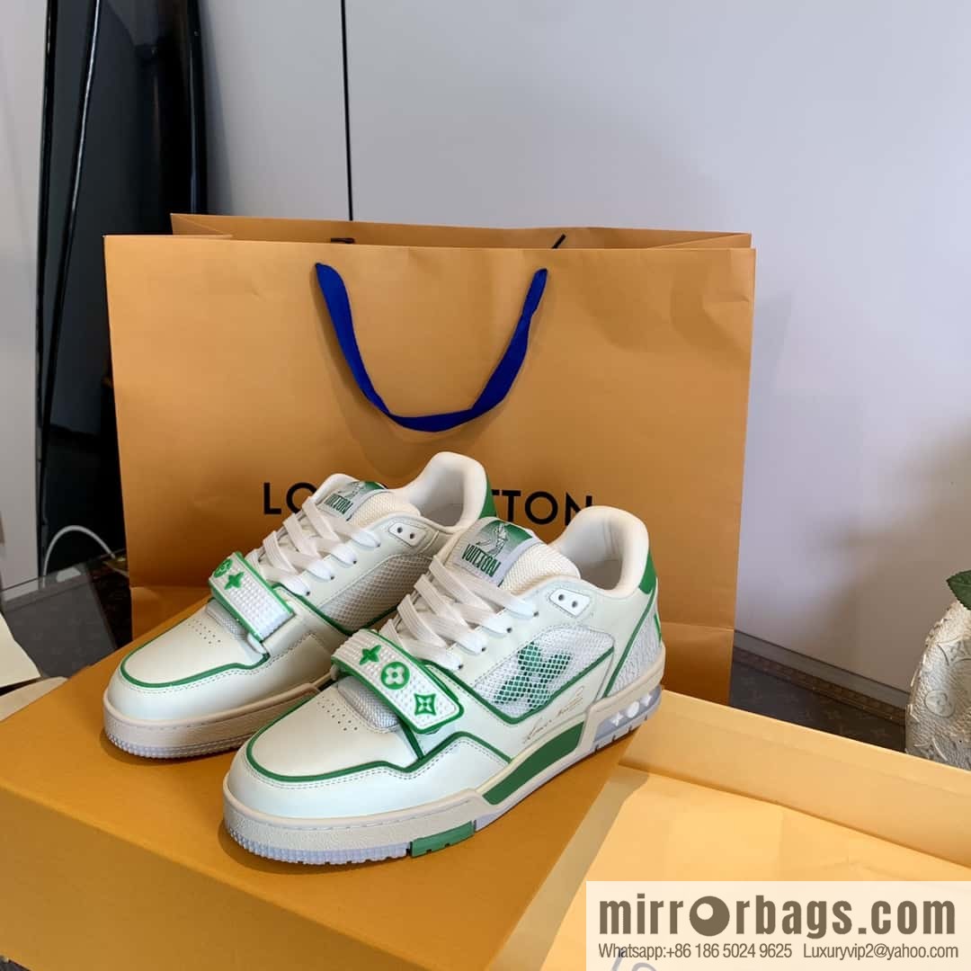 LV/Louis Vuitton 1v donkey brand 𝟐𝟎𝟐𝟐|𝐭𝐫𝐚𝐢𝐧𝐞𝐫 series of the latest Velcro sneakers