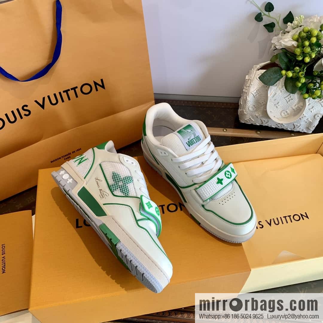 LV/Louis Vuitton 1v donkey brand 𝟐𝟎𝟐𝟐|𝐭𝐫𝐚𝐢𝐧𝐞𝐫 series of the latest Velcro sneakers