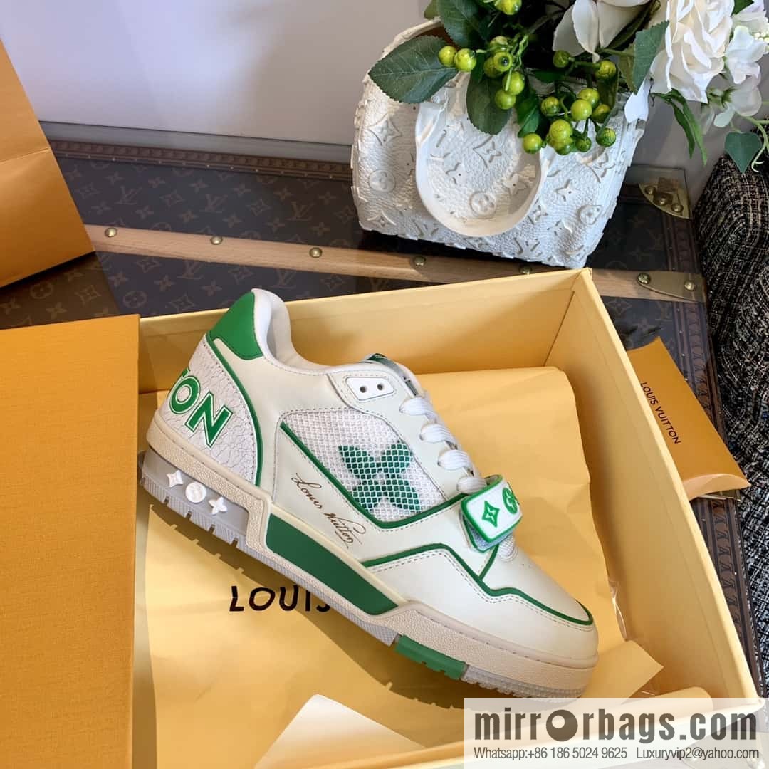 LV/Louis Vuitton 1v donkey brand 𝟐𝟎𝟐𝟐|𝐭𝐫𝐚𝐢𝐧𝐞𝐫 series of the latest Velcro sneakers