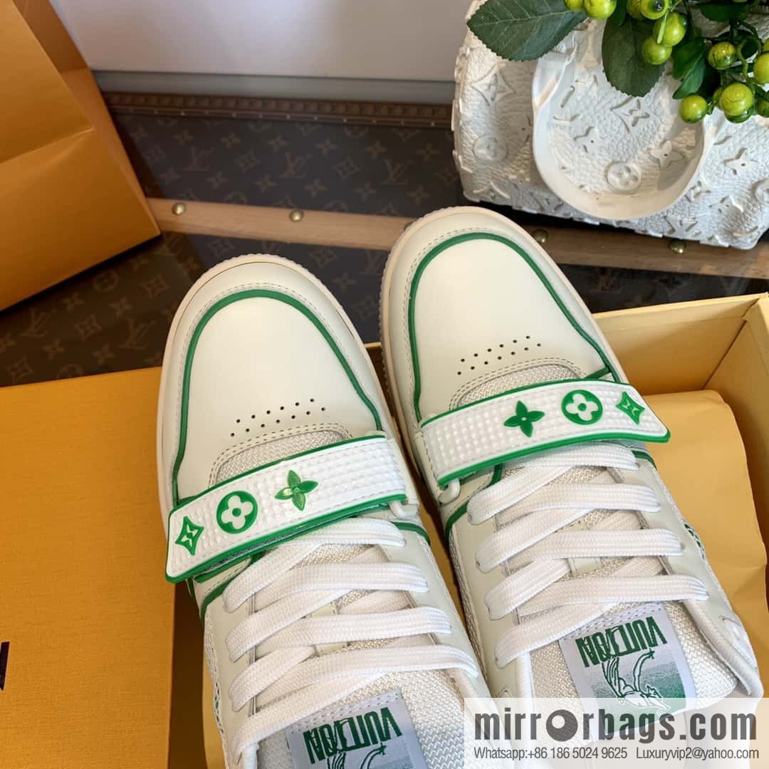 LV/Louis Vuitton 1v donkey brand 𝟐𝟎𝟐𝟐|𝐭𝐫𝐚𝐢𝐧𝐞𝐫 series of the latest Velcro sneakers