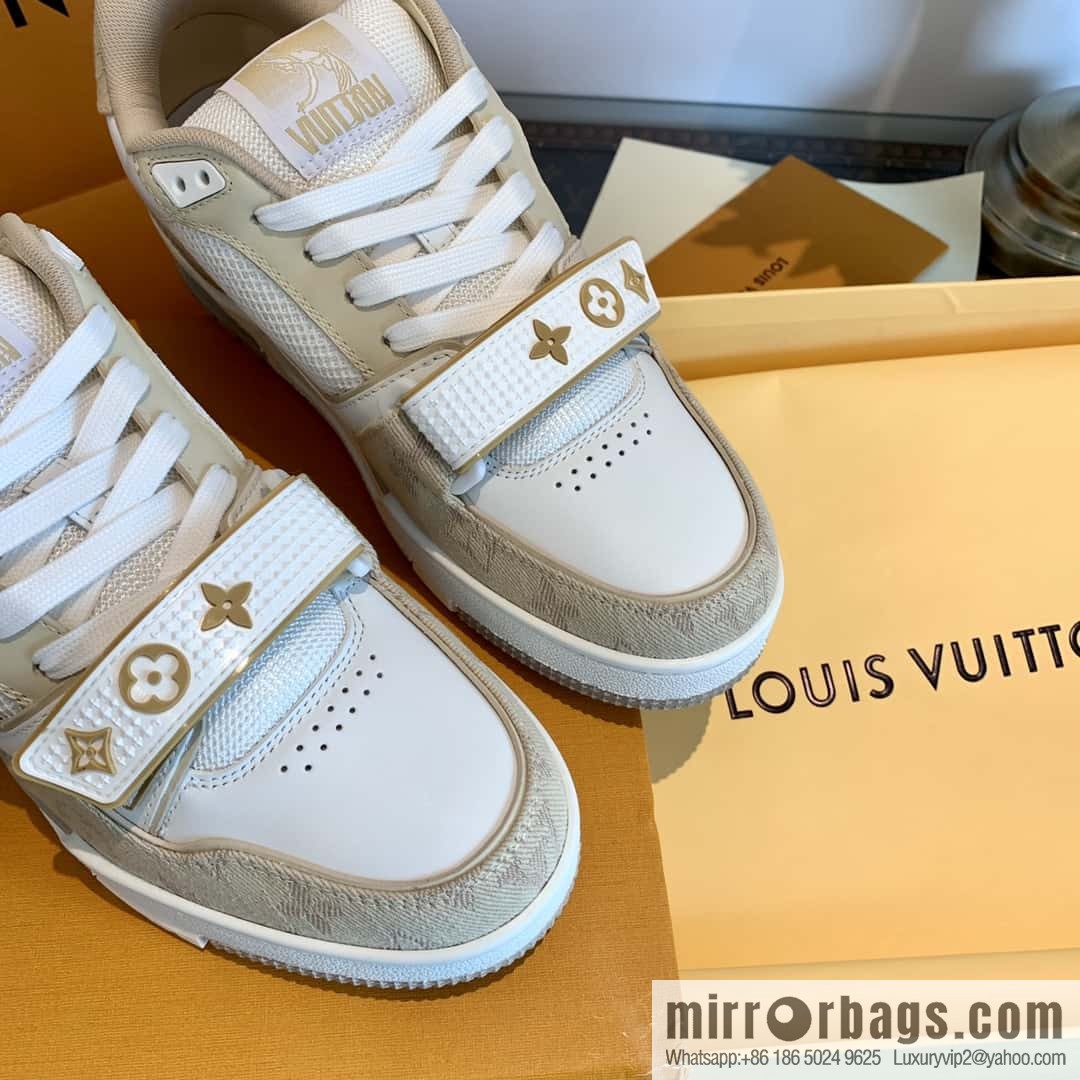 LV/Louis Vuitton 1v donkey brand 𝟐𝟎𝟐𝟐|𝐭𝐫𝐚𝐢𝐧𝐞𝐫 series of the latest Velcro sneakers