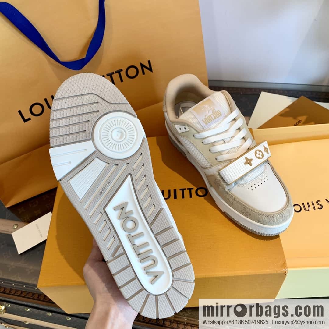 LV/Louis Vuitton 1v donkey brand 𝟐𝟎𝟐𝟐|𝐭𝐫𝐚𝐢𝐧𝐞𝐫 series of the latest Velcro sneakers