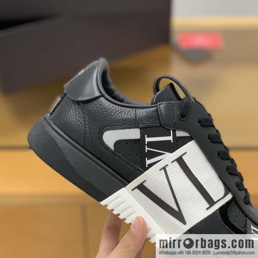 Valentino Valentino VLTN logo strap, men's and women's sneakers