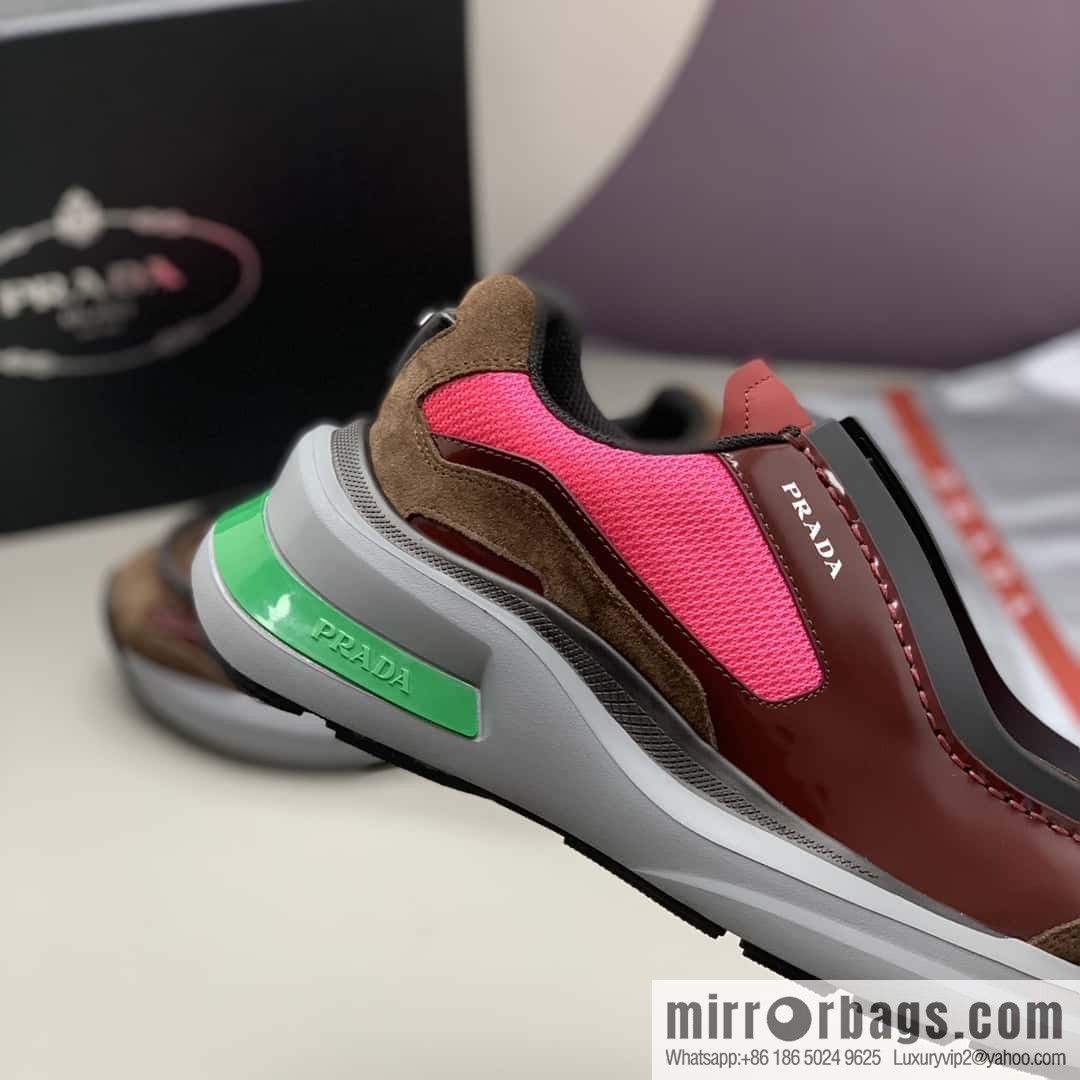 PRADA men's low-top new sports and leisure shoes