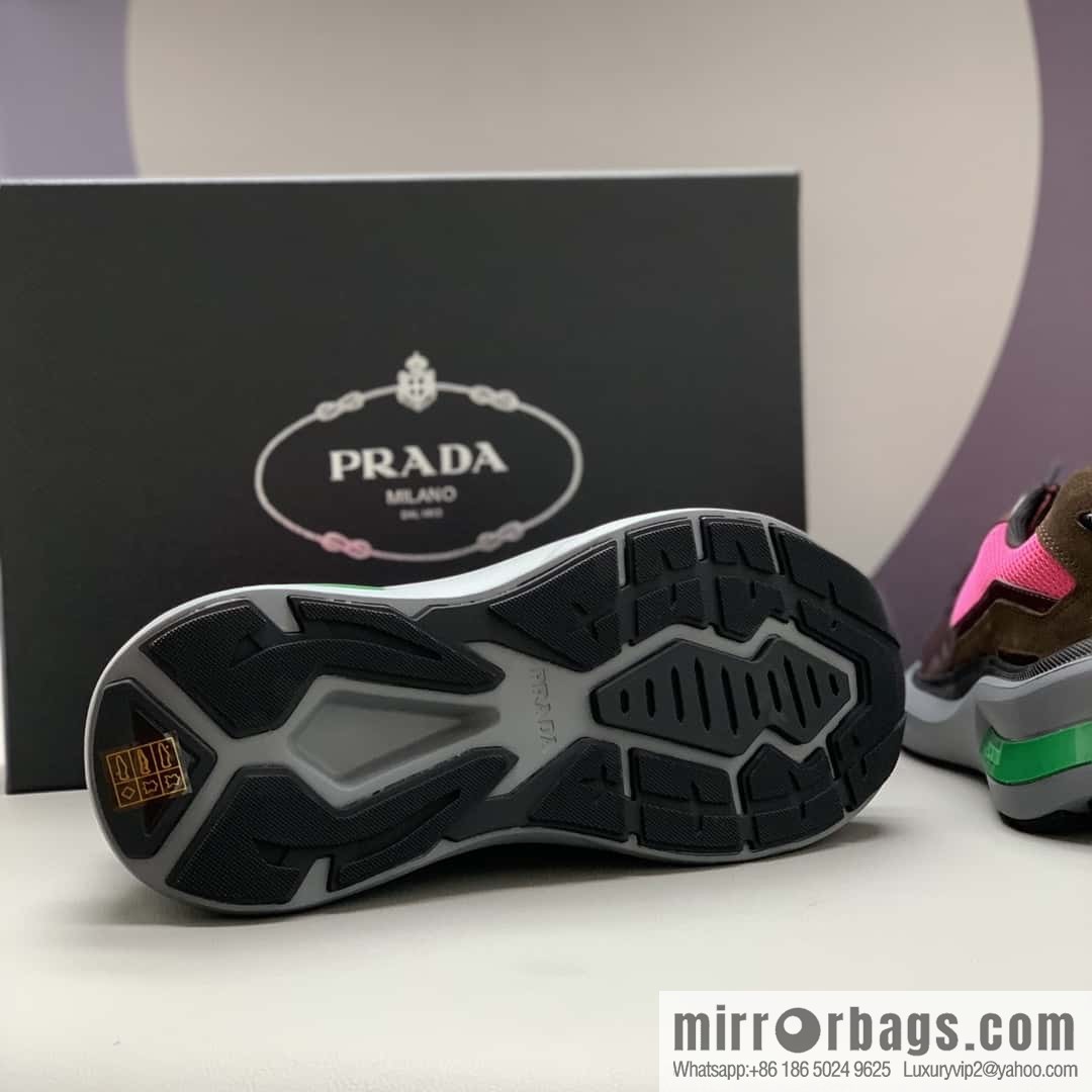 PRADA men's low-top new sports and leisure shoes