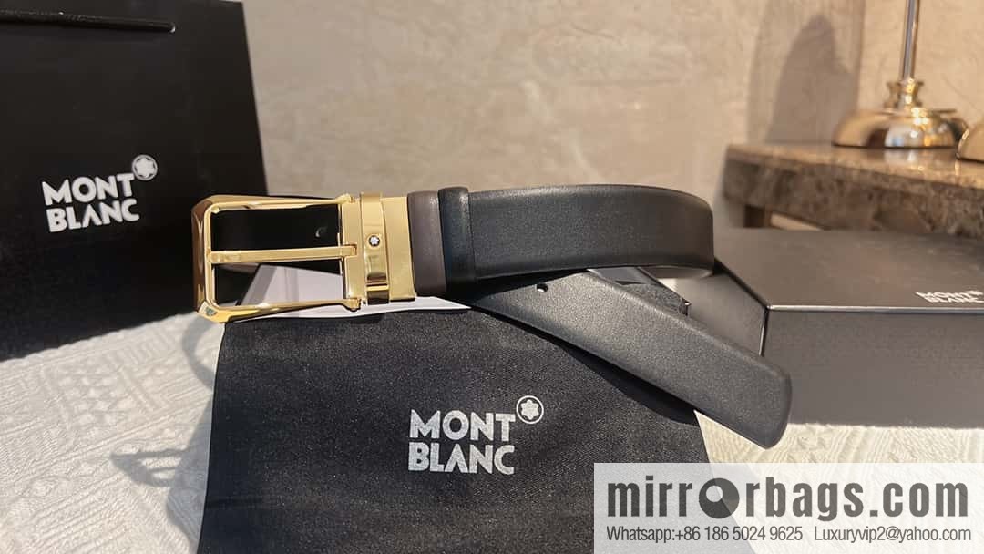 MONTBLANC Montblanc with leather waist belt 3.5cm