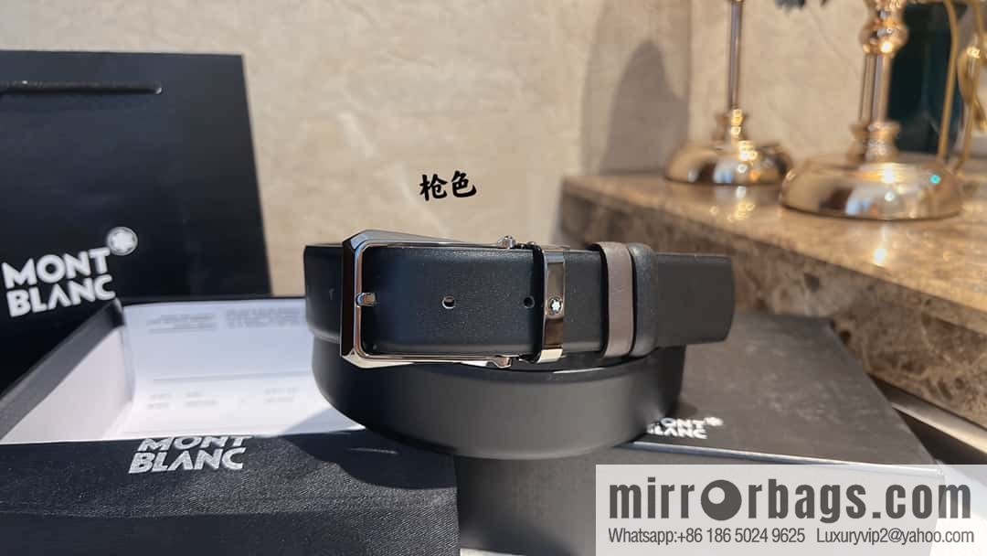 MONTBLANC Montblanc with leather waist belt 3.5cm