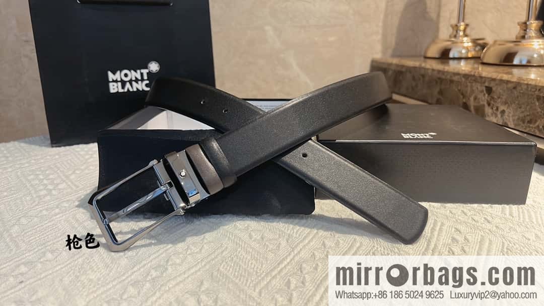 MONTBLANC Montblanc with leather waist belt 3.5cm
