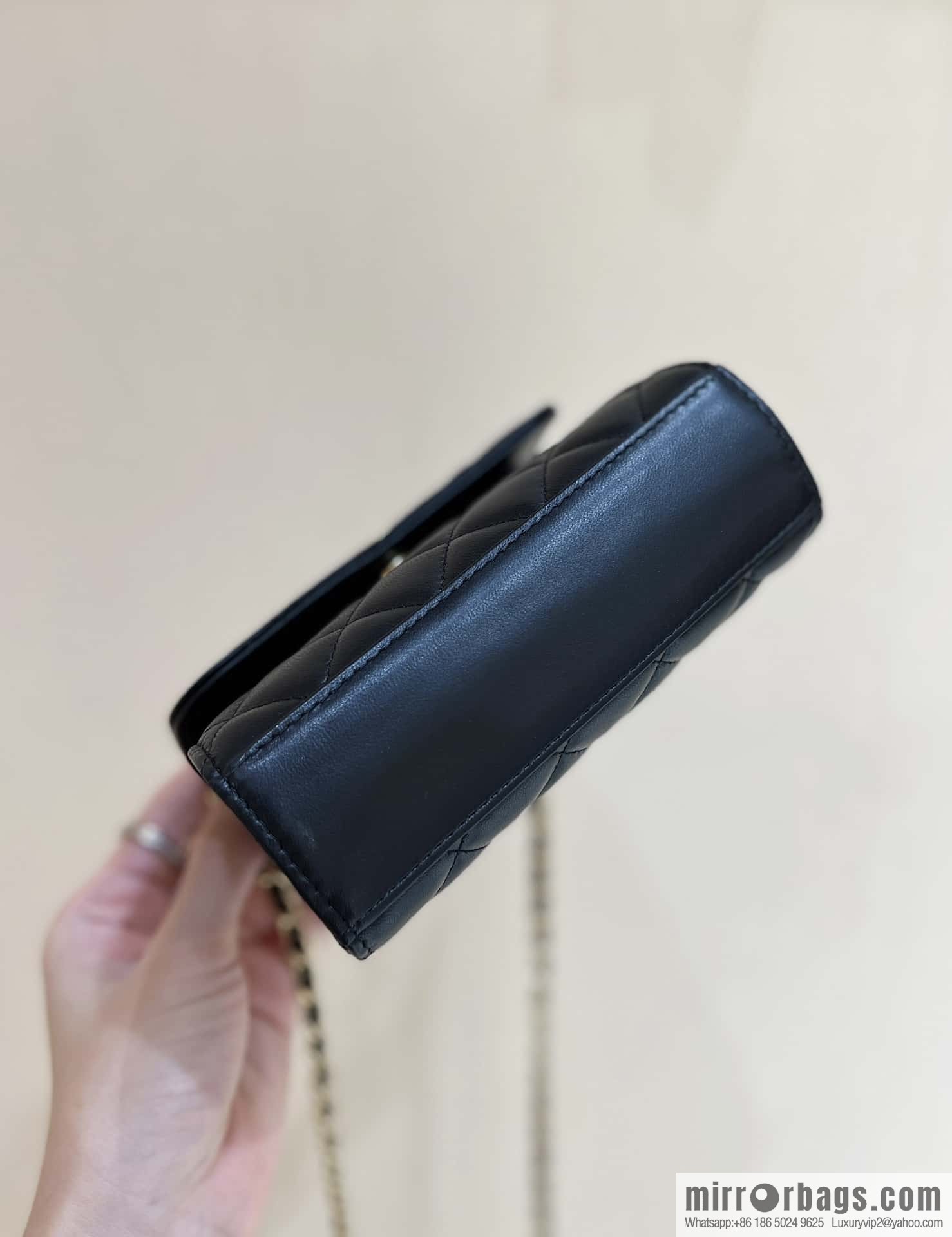 CHANEL 23B autumn and winter trailer series, diamond handle Kelly bag AP3513