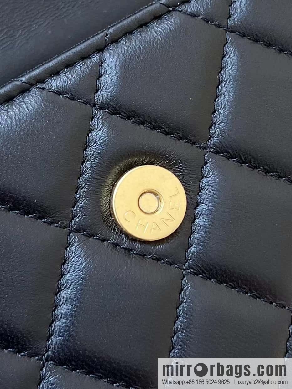 CHANEL 23B autumn and winter trailer series, diamond handle Kelly bag AP3513
