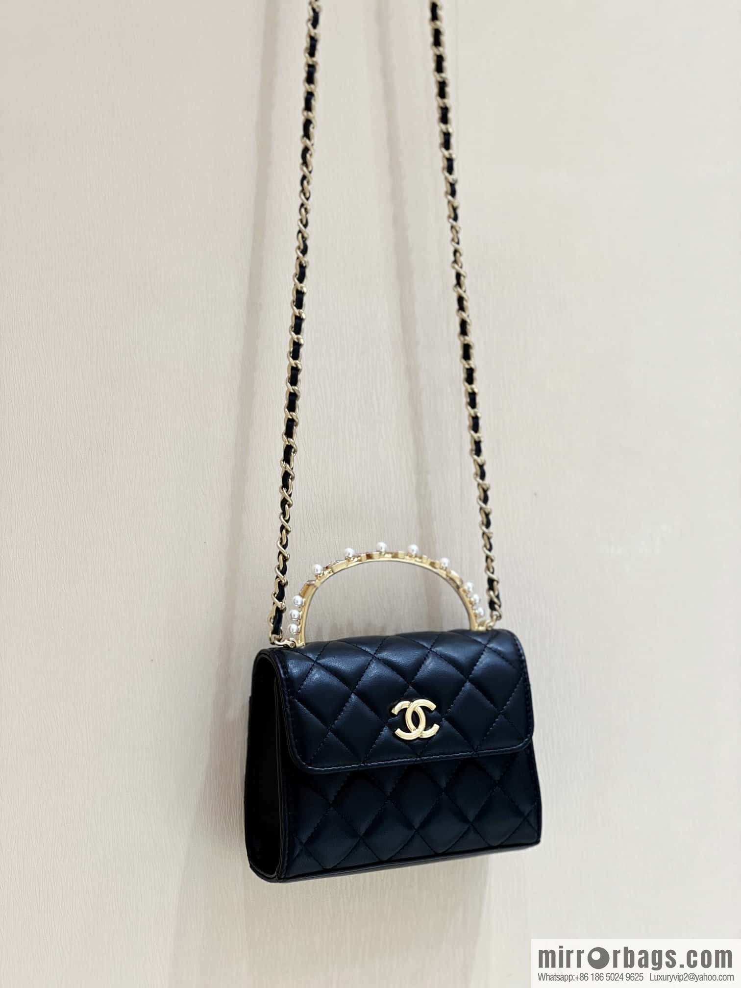 CHANEL 23B autumn and winter trailer series, diamond handle Kelly bag AP3513