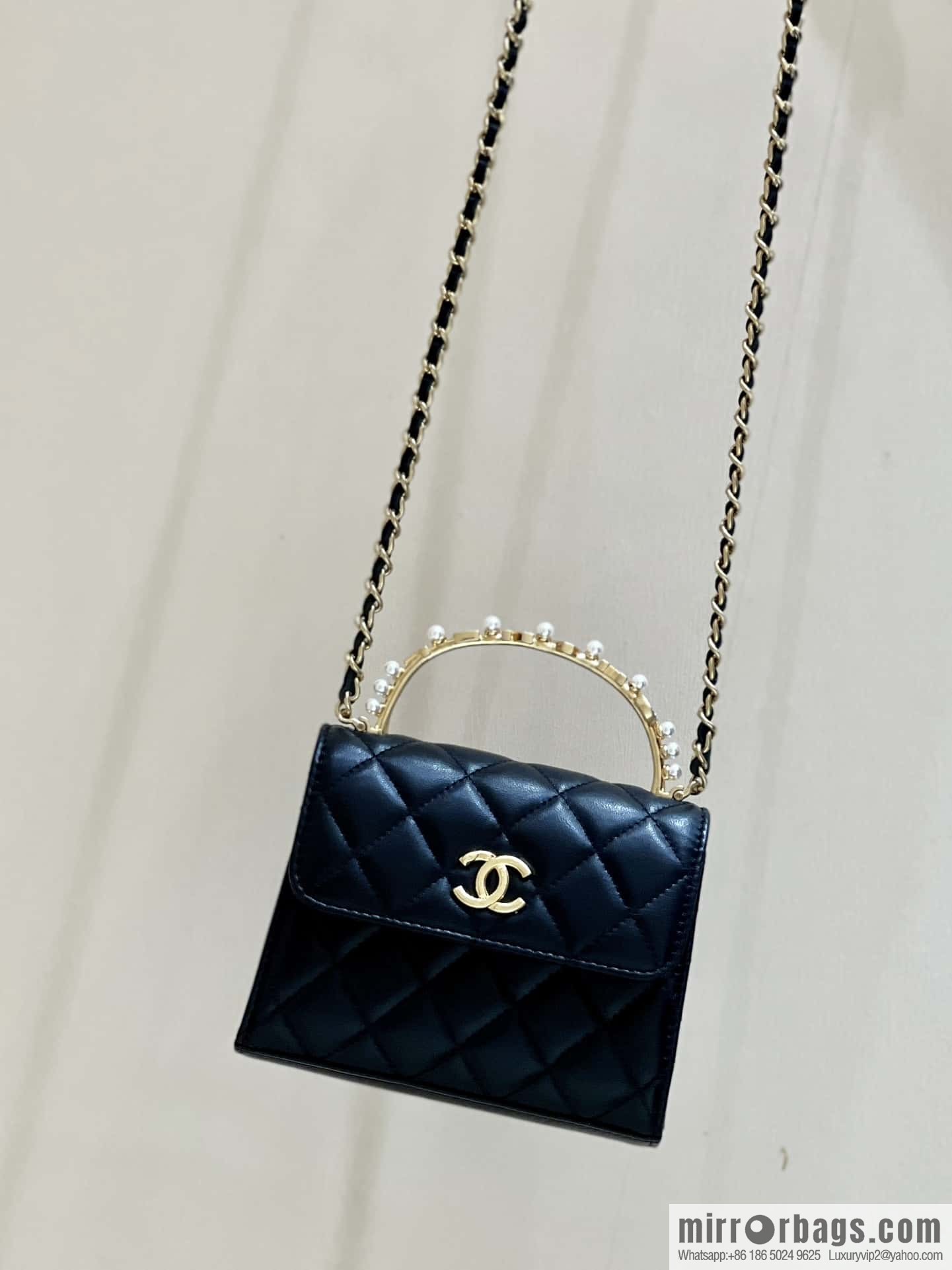 CHANEL 23B autumn and winter trailer series, diamond handle Kelly bag AP3513