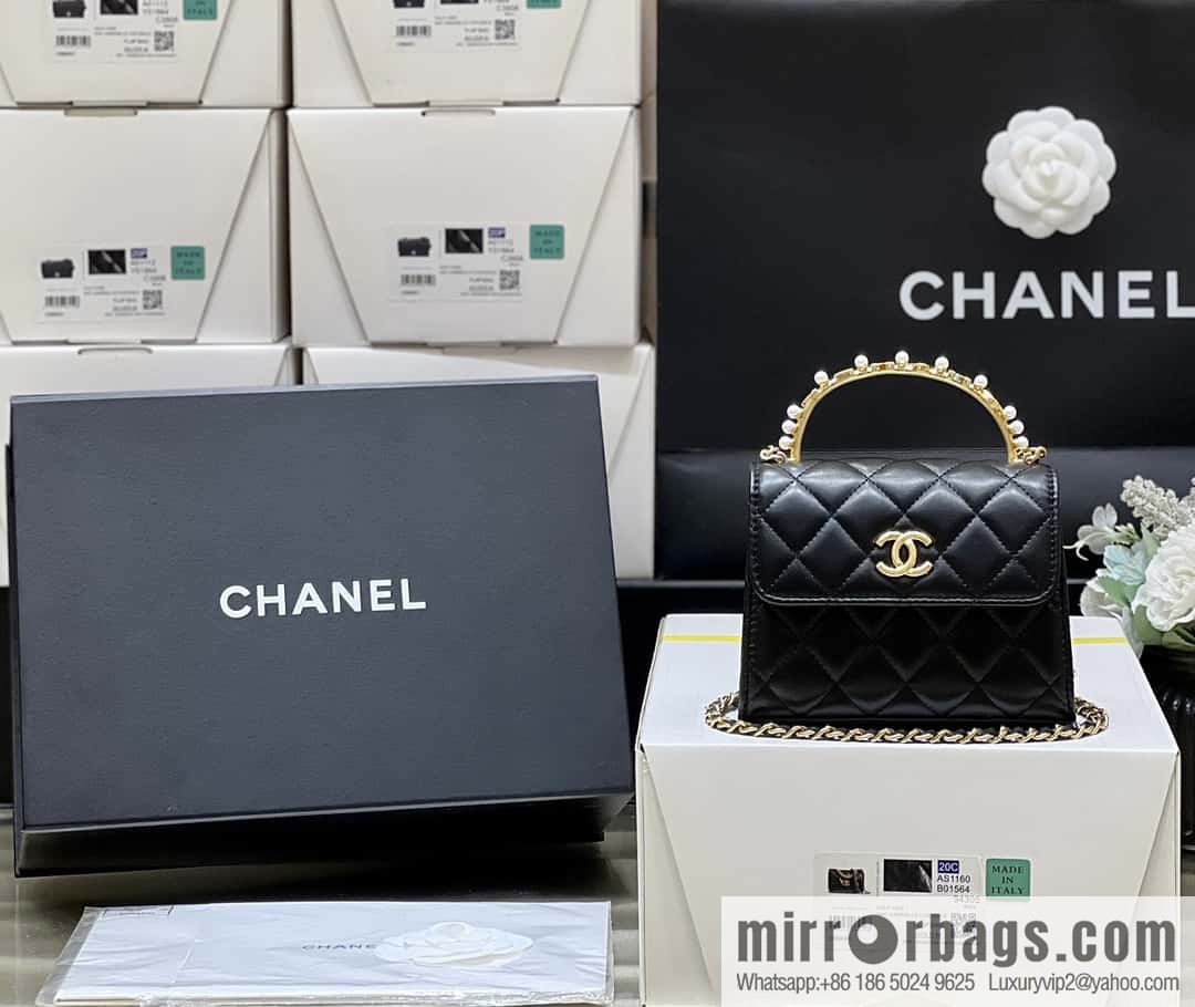 CHANEL 23B autumn and winter trailer series, diamond handle Kelly bag AP3513