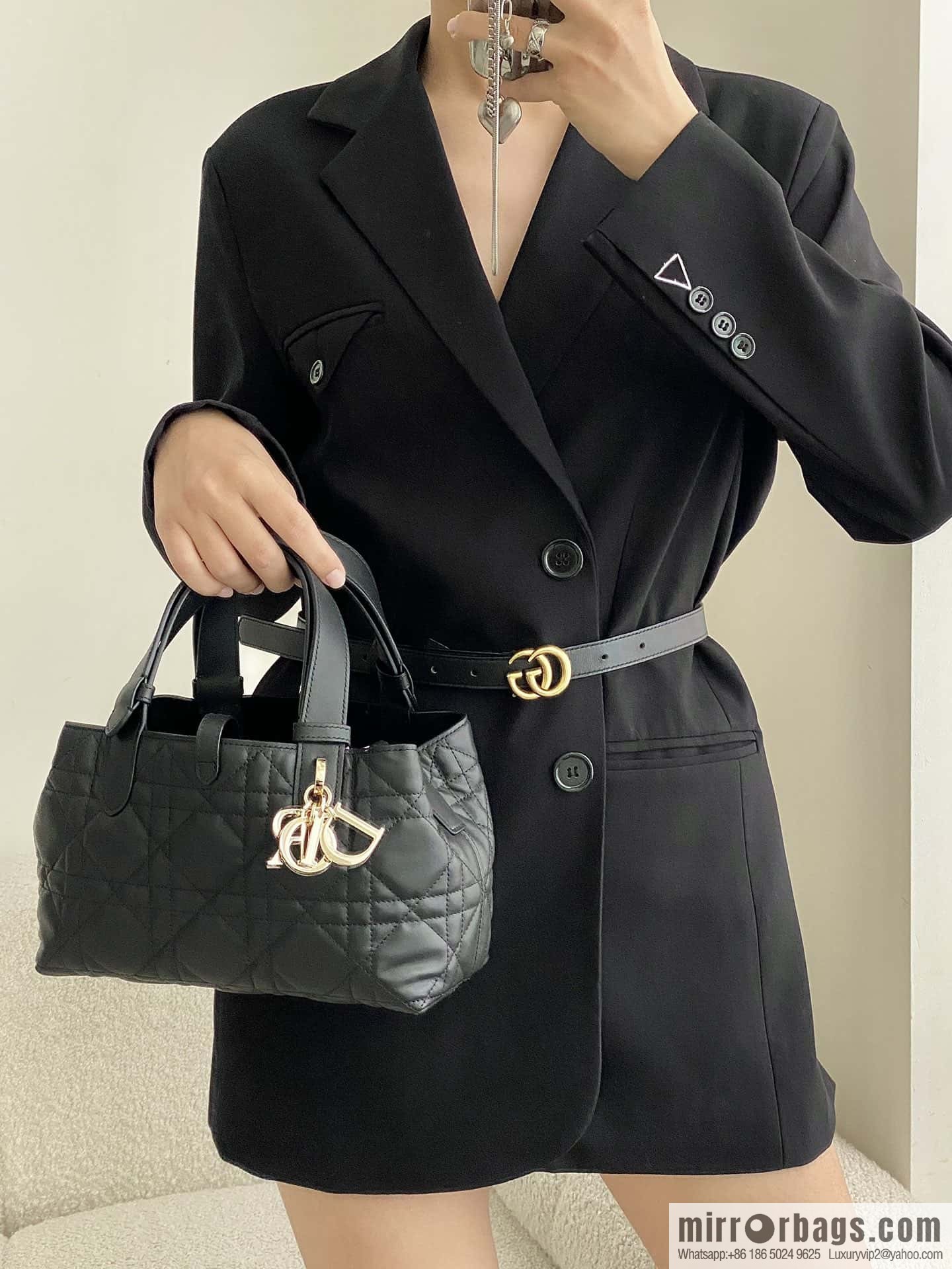 Small DIOR TOUJOURS handbag M2822OSHJ_M900
