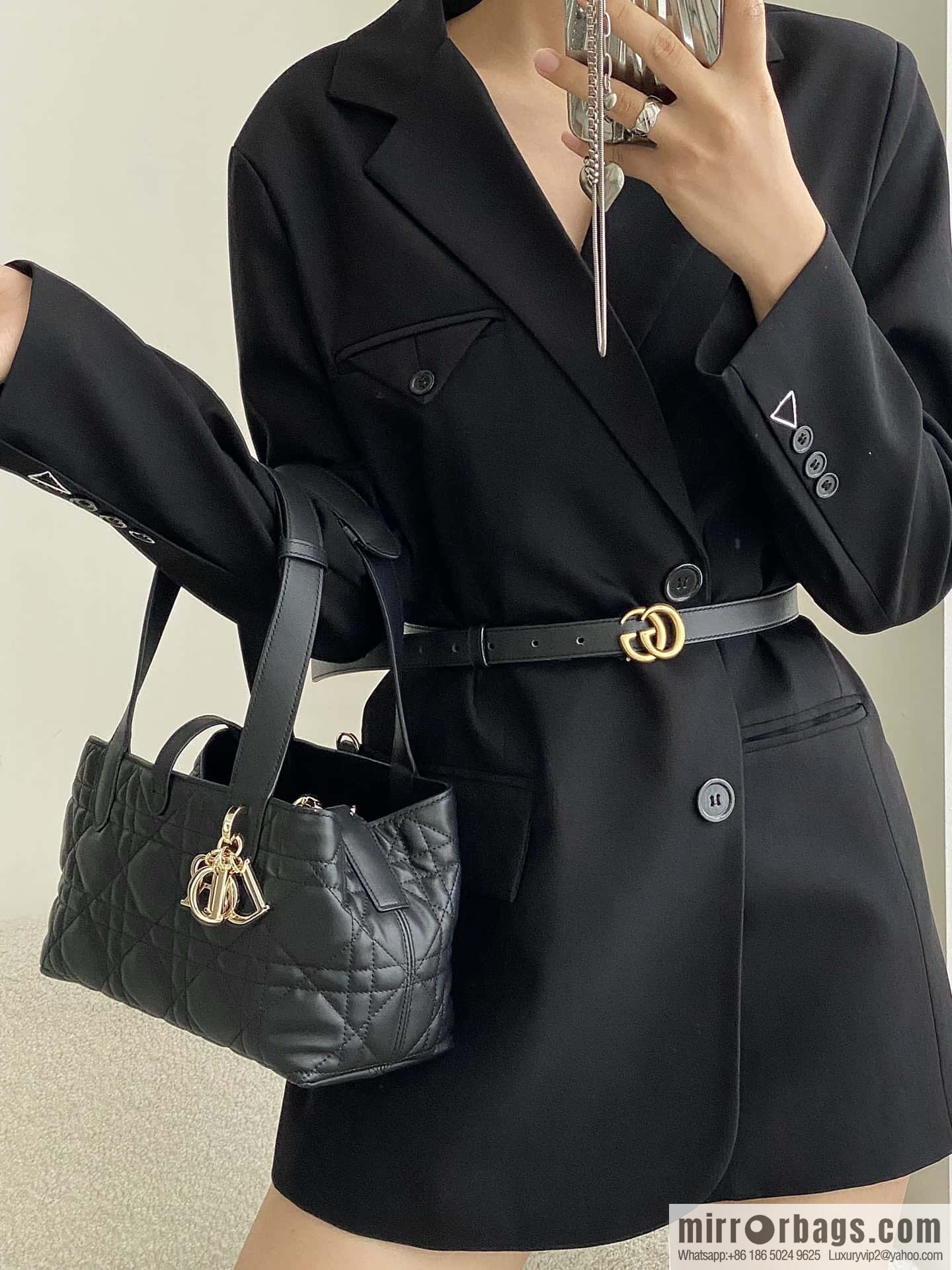 Small DIOR TOUJOURS handbag M2822OSHJ_M900