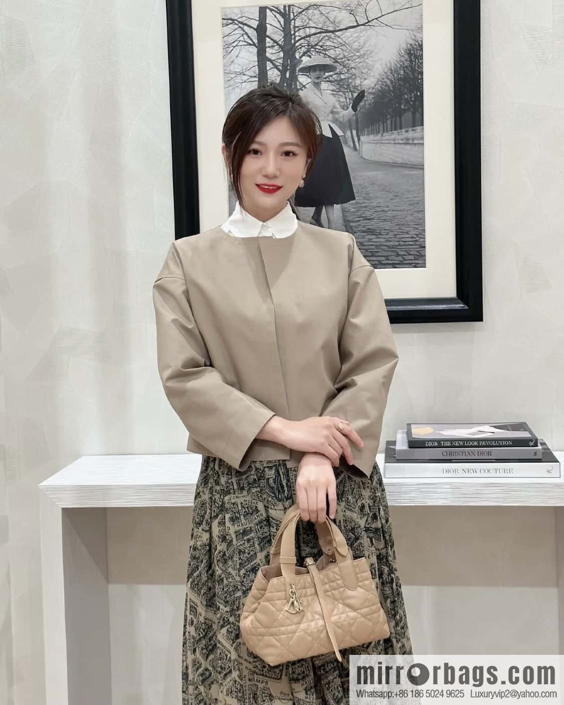 Small DIOR TOUJOURS handbag M2822OSHJ_M53U