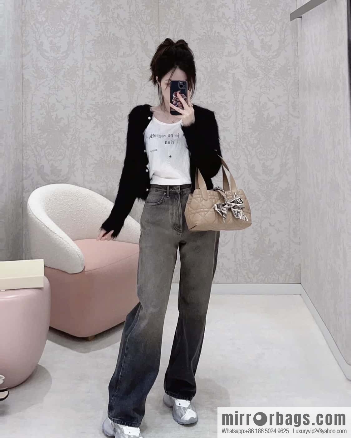 Small DIOR TOUJOURS handbag M2822OSHJ_M53U