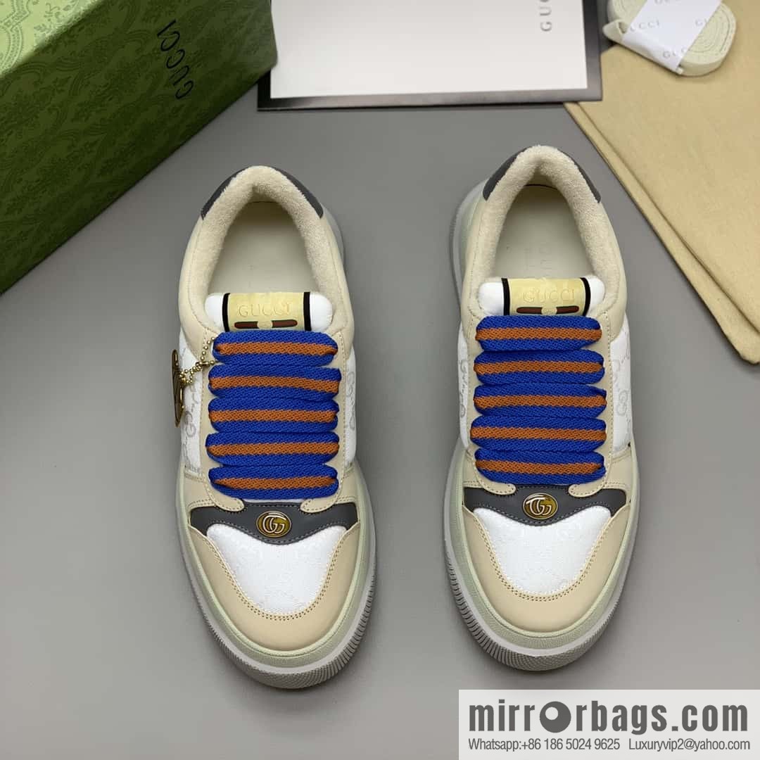 GUCCI couple thick-soled small dirty shoes