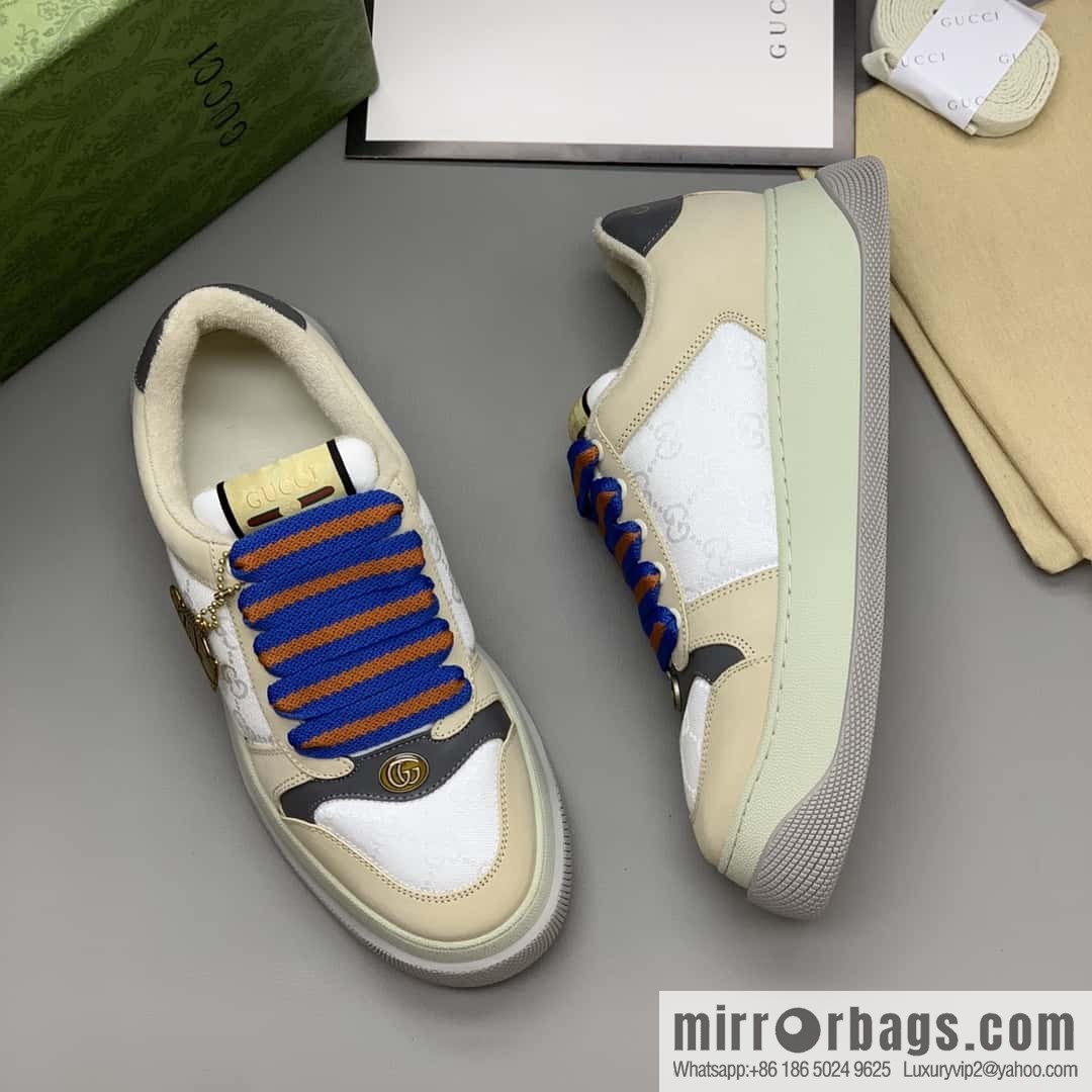 GUCCI couple thick-soled small dirty shoes