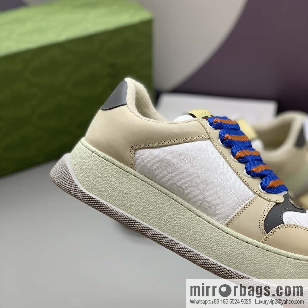 GUCCI couple thick-soled small dirty shoes