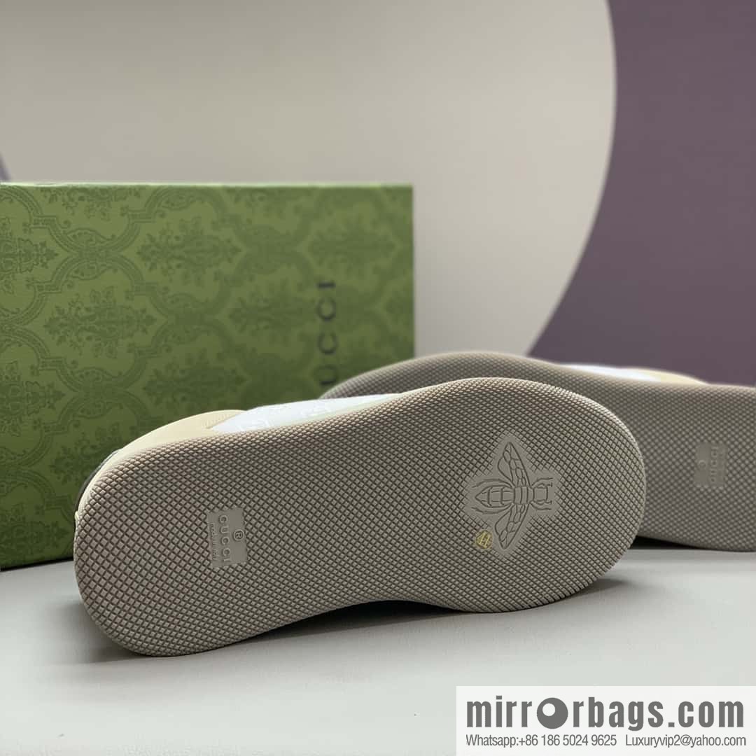 GUCCI couple thick-soled small dirty shoes