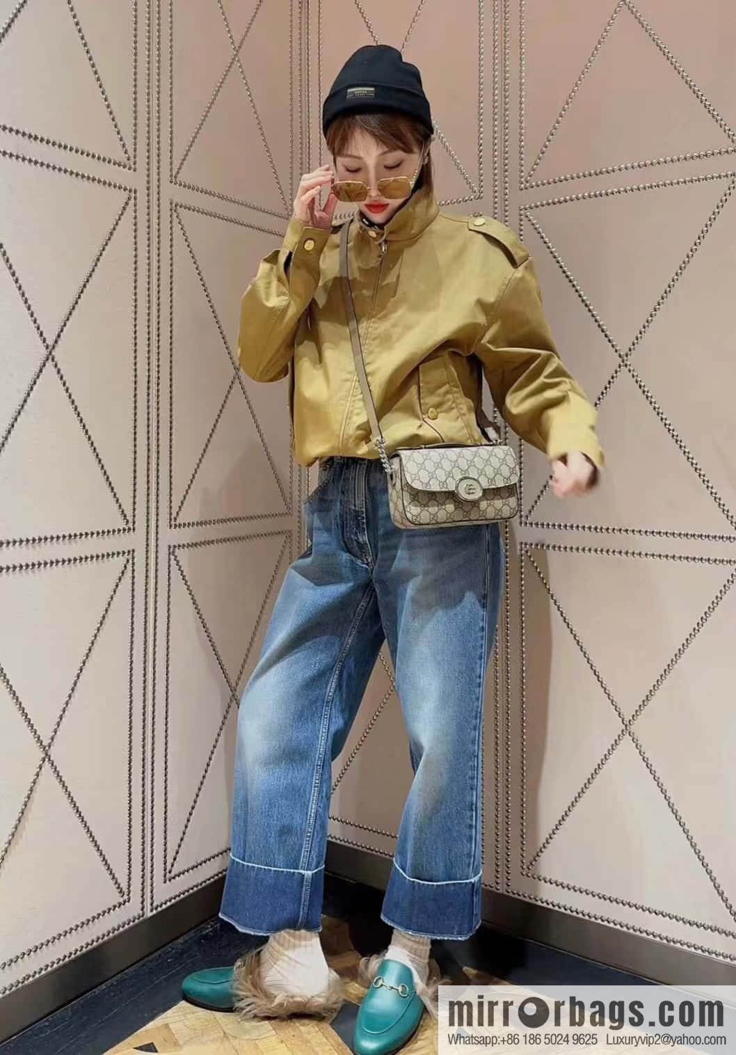 GUCCI PETITE GG MINI SHOULDER BAG 739722 FACJP 9769