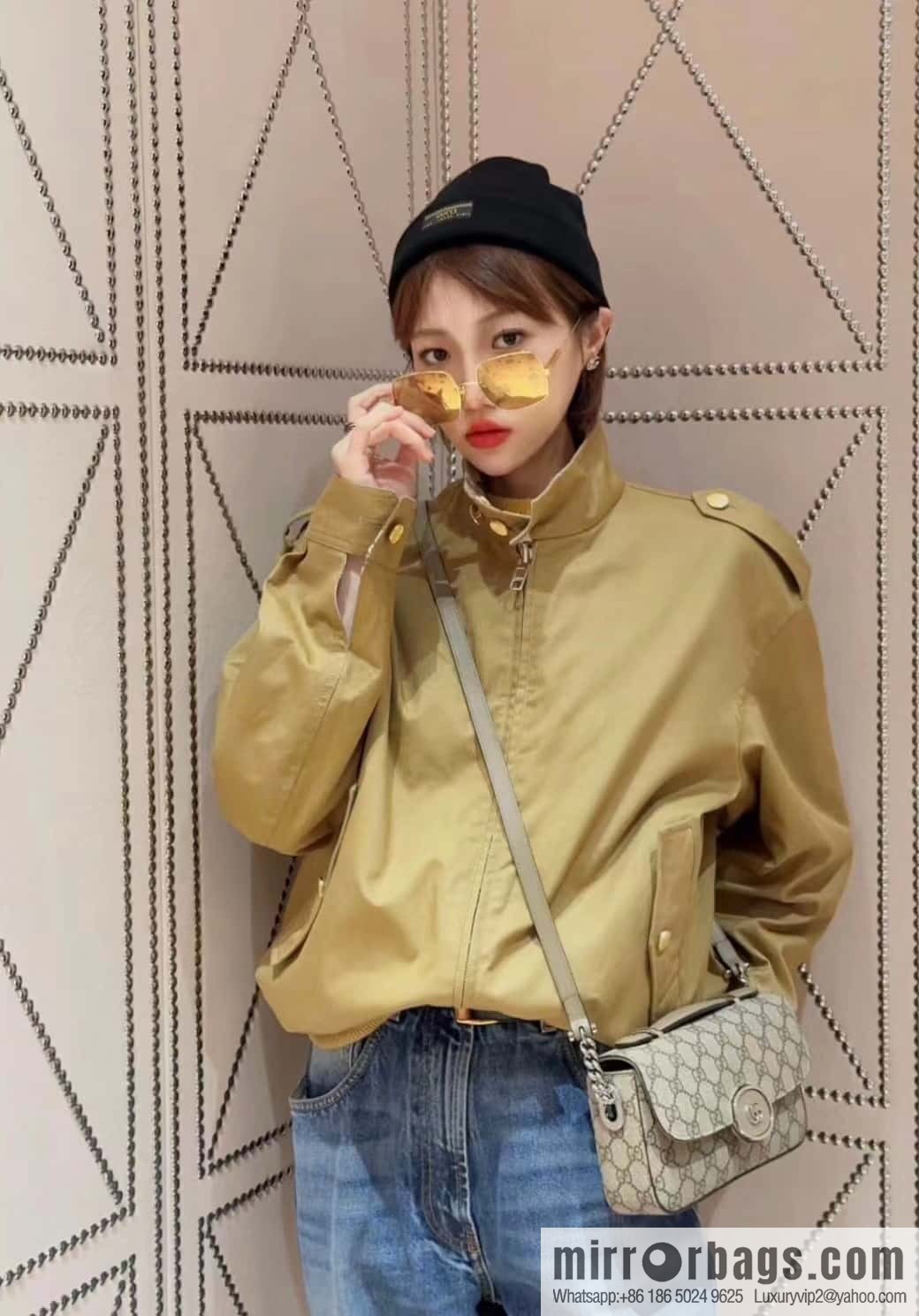 GUCCI PETITE GG MINI SHOULDER BAG 739722 FACJP 9769