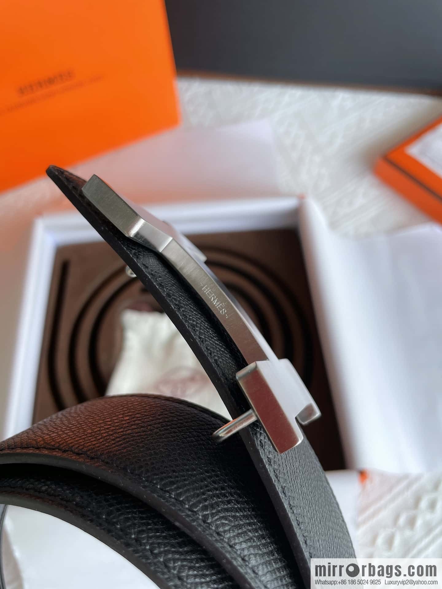 Hermes, classic 38mm men's business belt