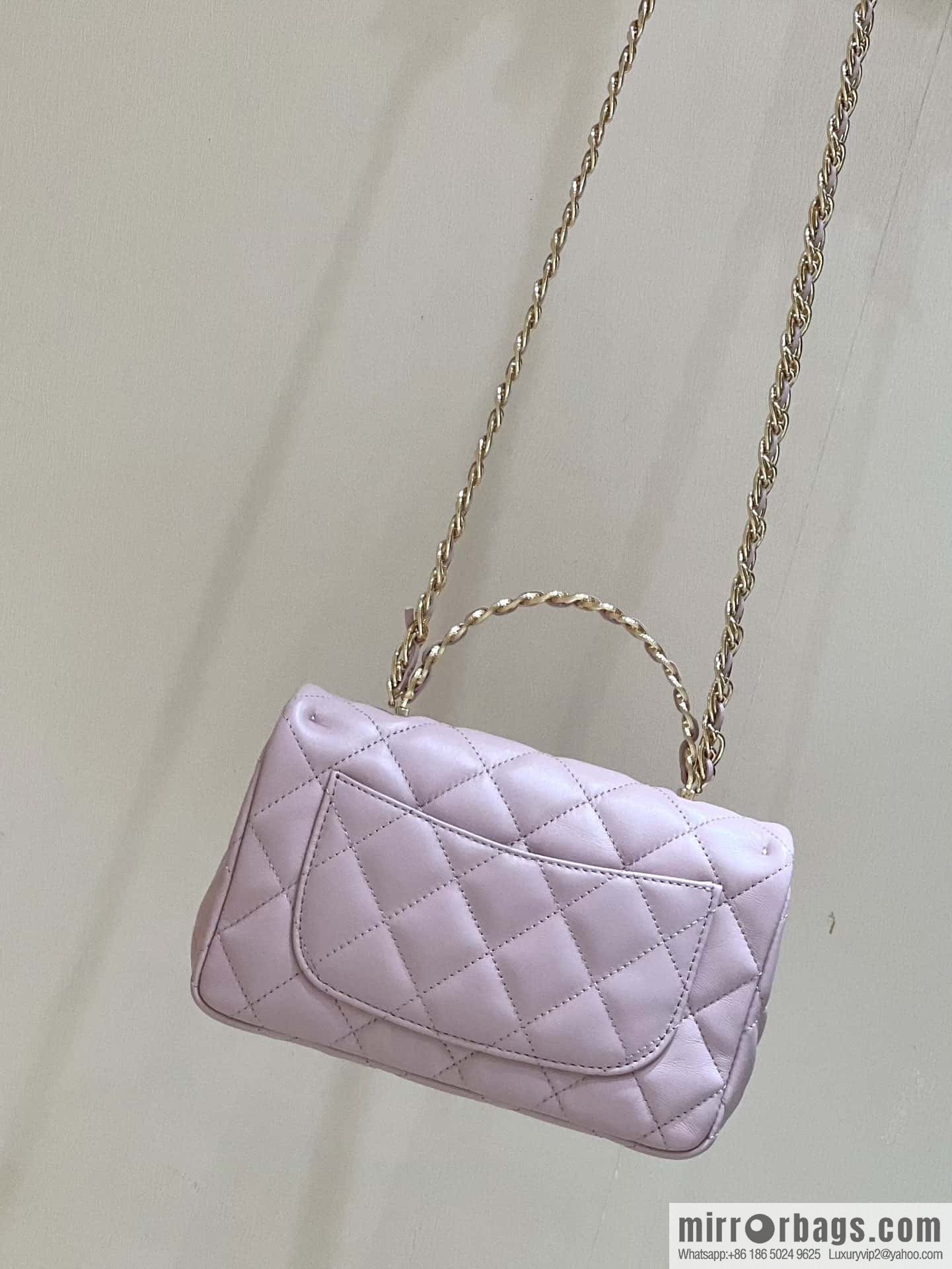 CHANEL 23S spring/summer series CF handle mini AS4023 pink