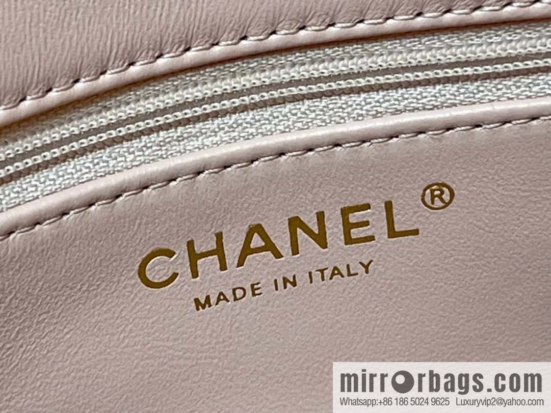 CHANEL 23S spring/summer series CF handle mini AS4023 pink