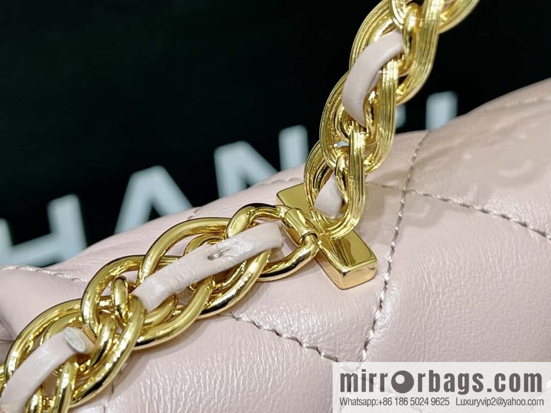 CHANEL 23S spring/summer series CF handle mini AS4023 pink