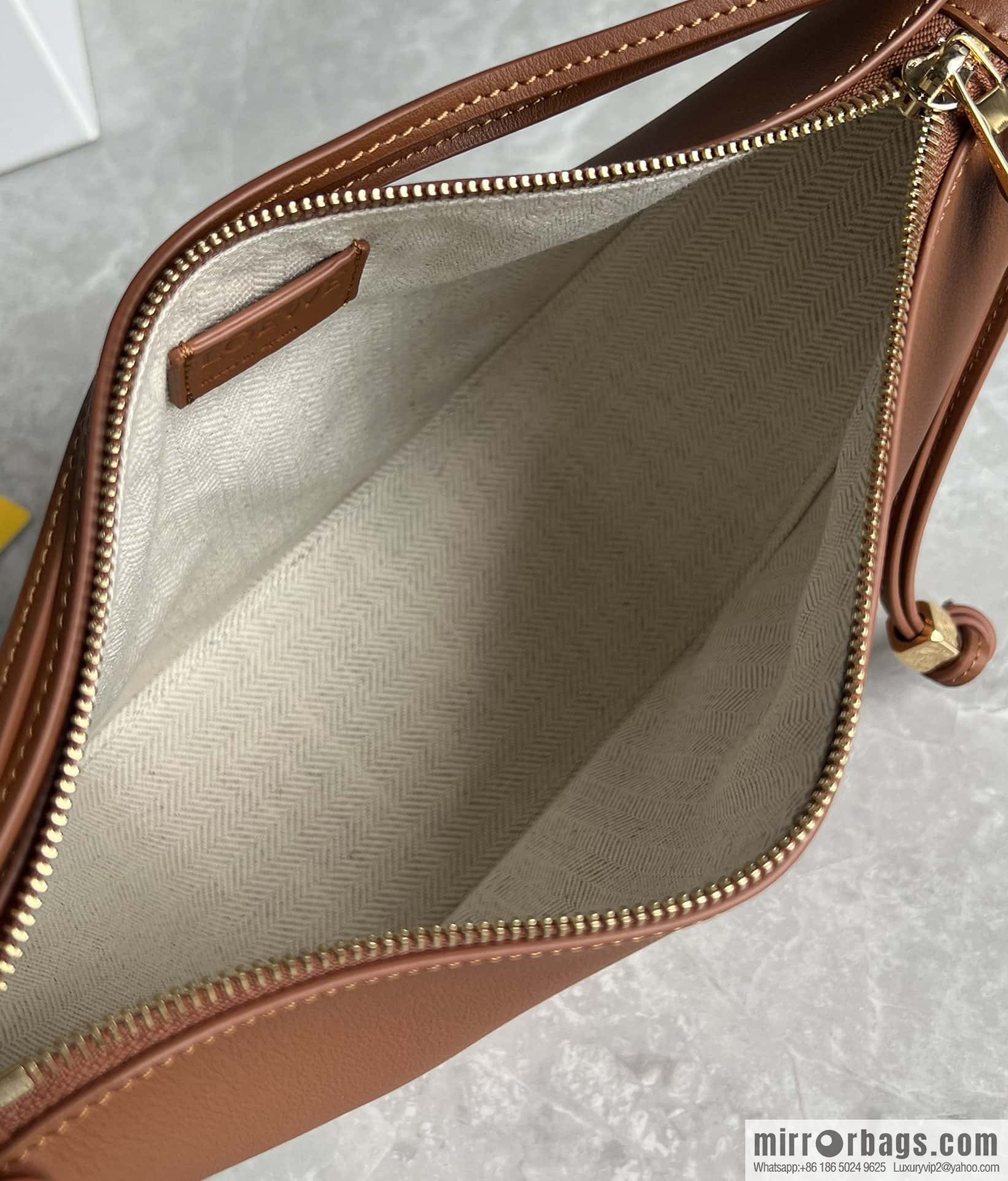 LOEWE new hammock armpit bag 0687 caramel color