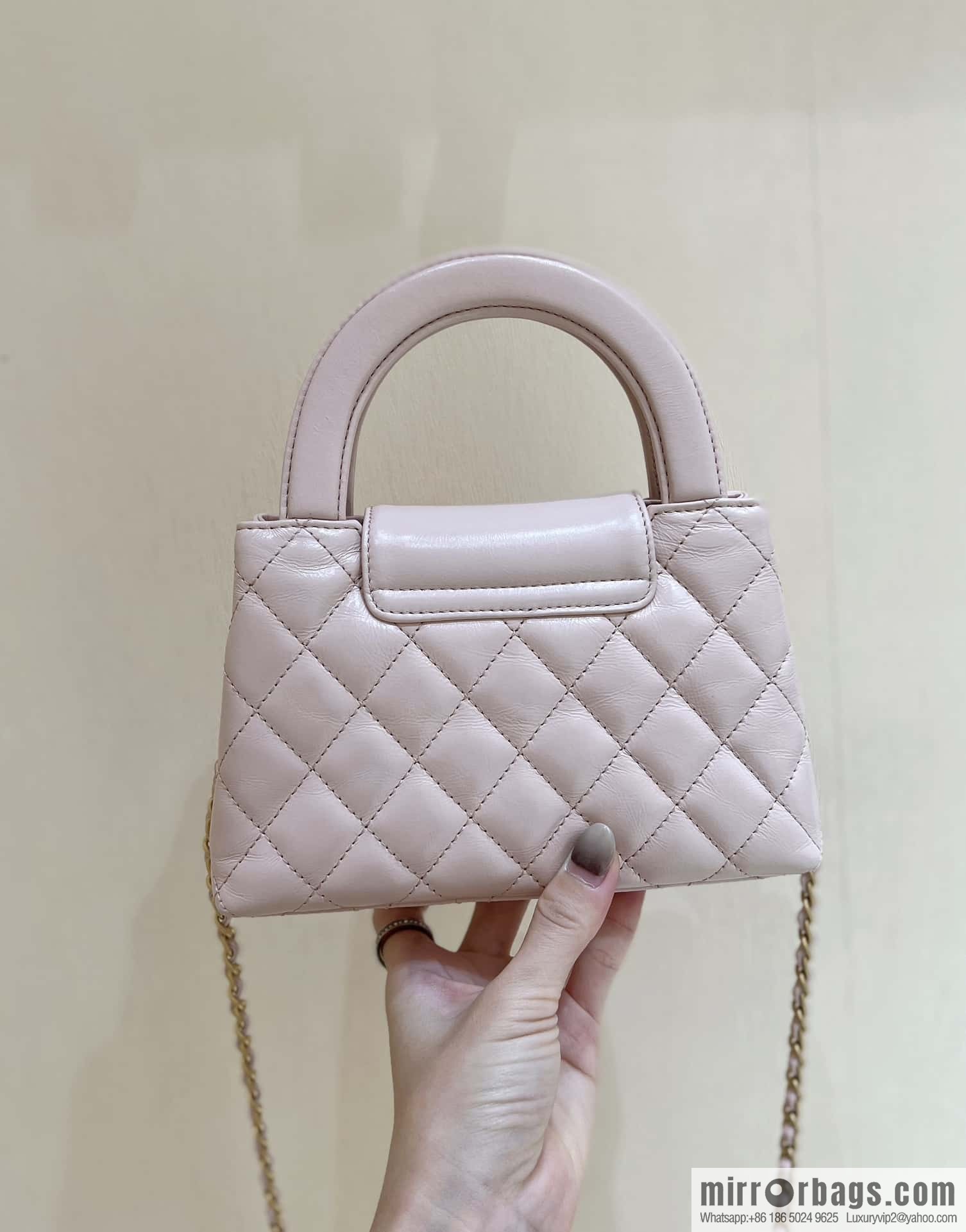 CHANEL 23K autumn and winter series Kelly bag AS4416 pink