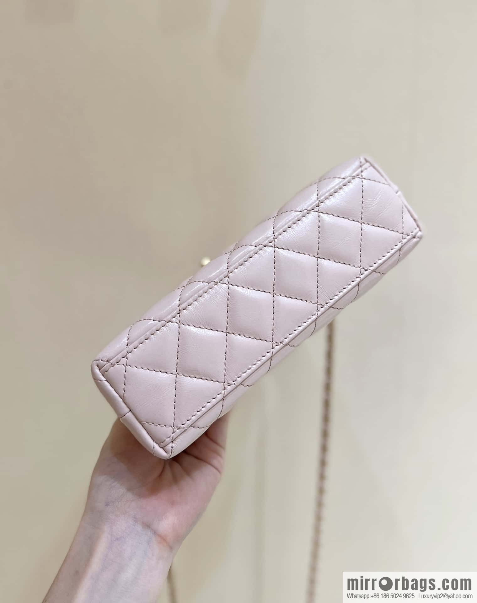 CHANEL 23K autumn and winter series Kelly bag AS4416 pink