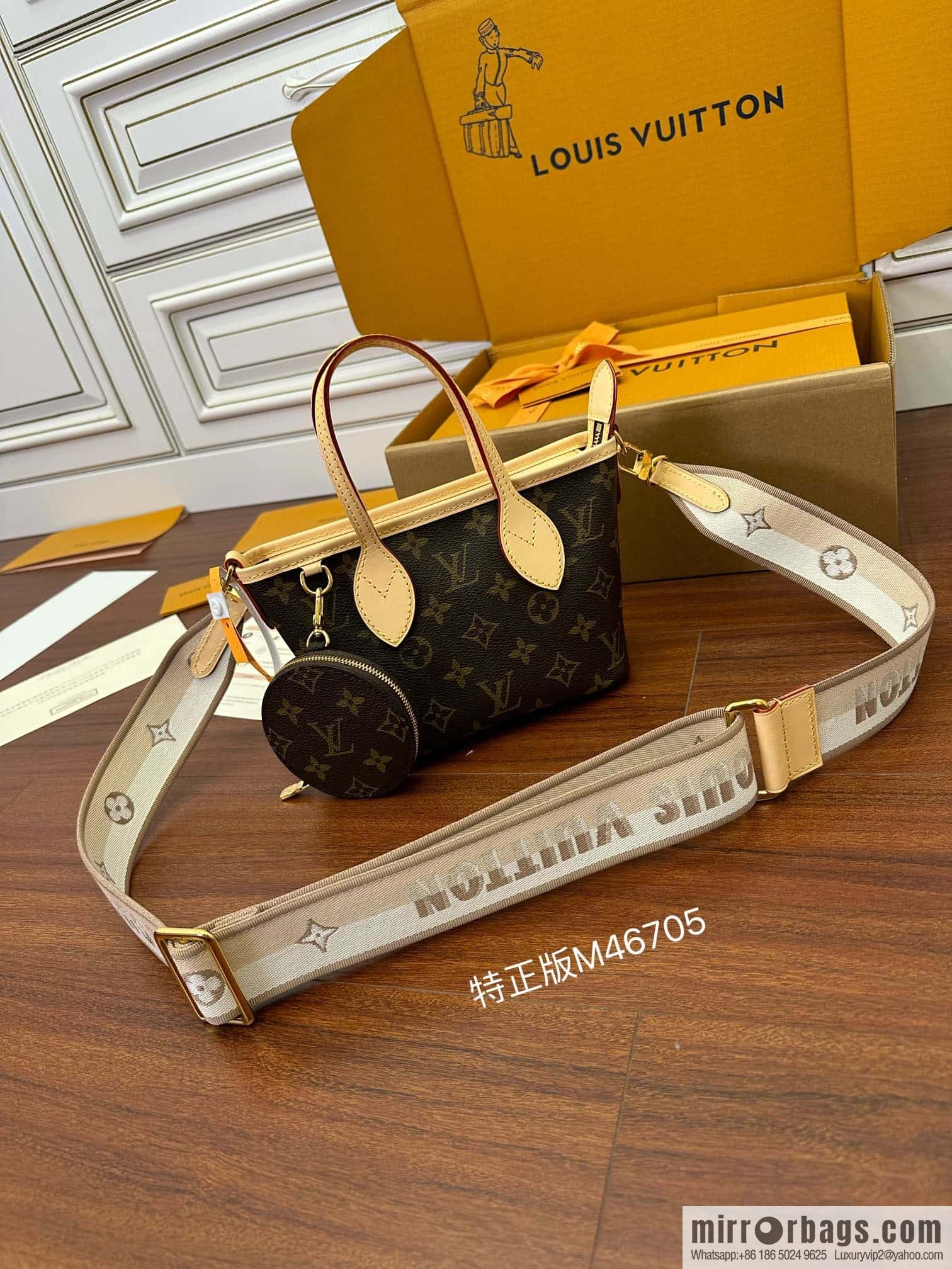 LV M46705 Neverfull BB