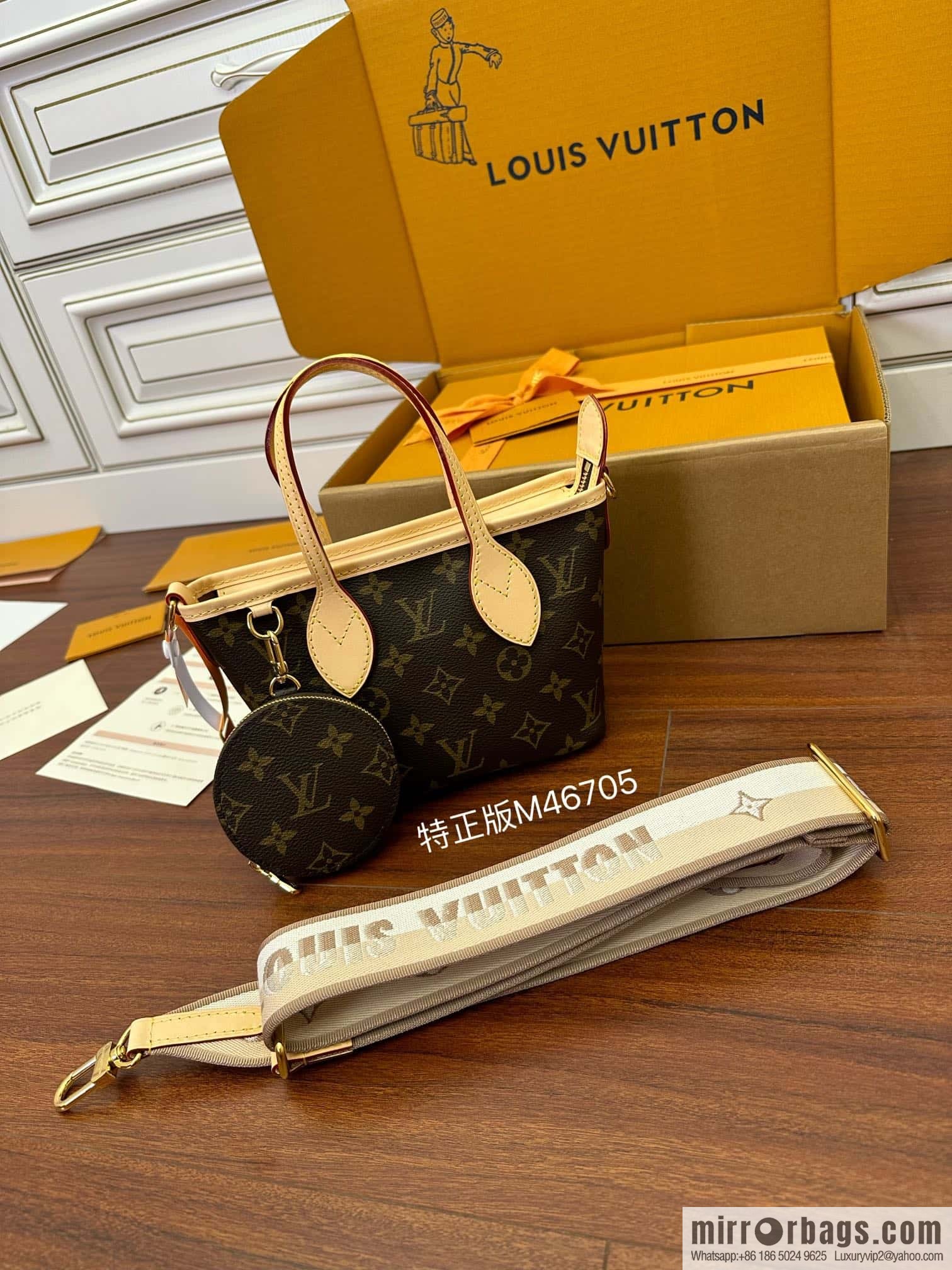 LV M46705 Neverfull BB