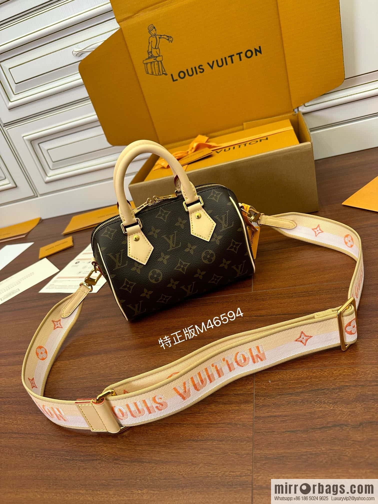 LV M46594 Speedy Bandoulière 20
