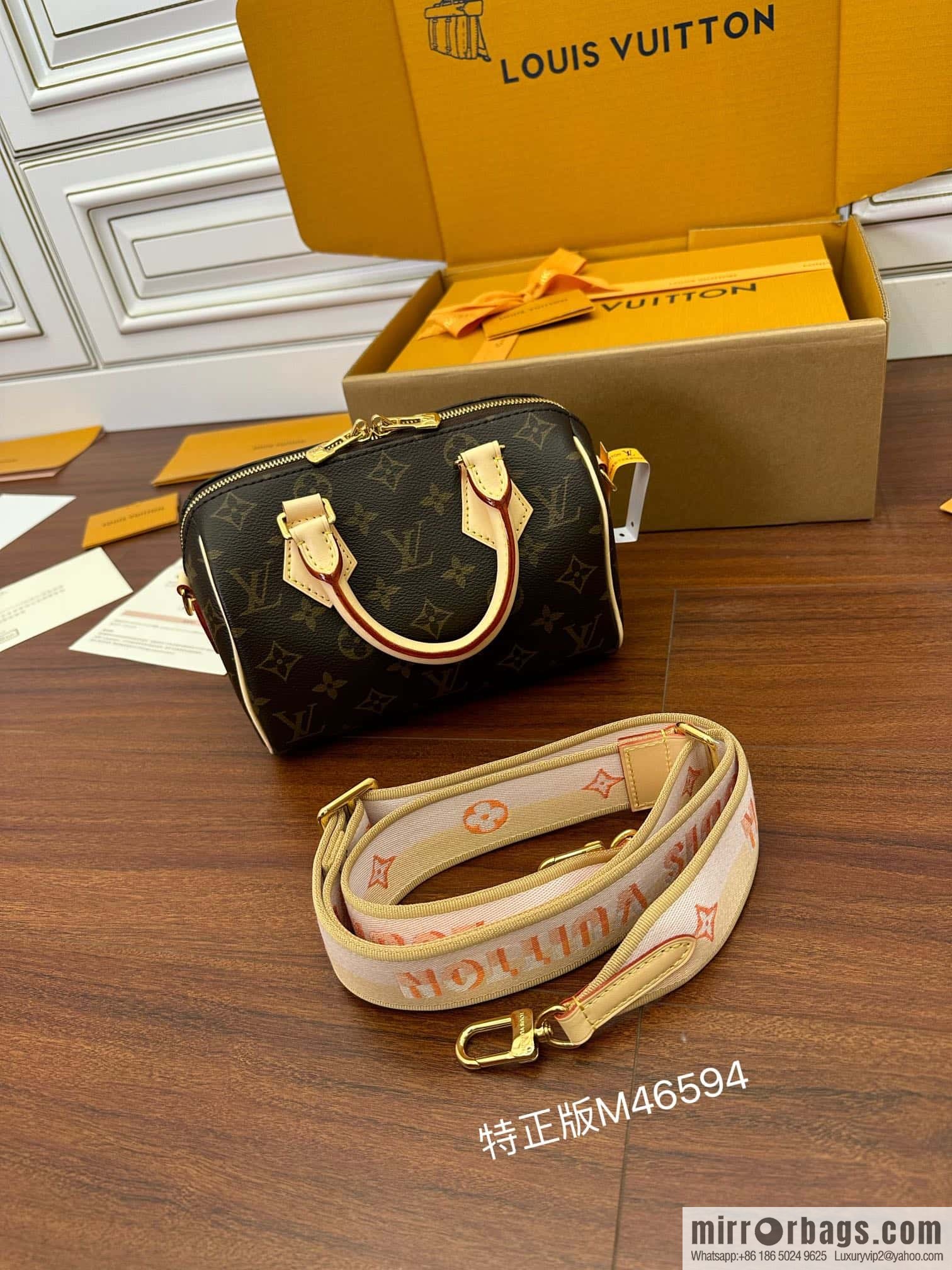 LV M46594 Speedy Bandoulière 20