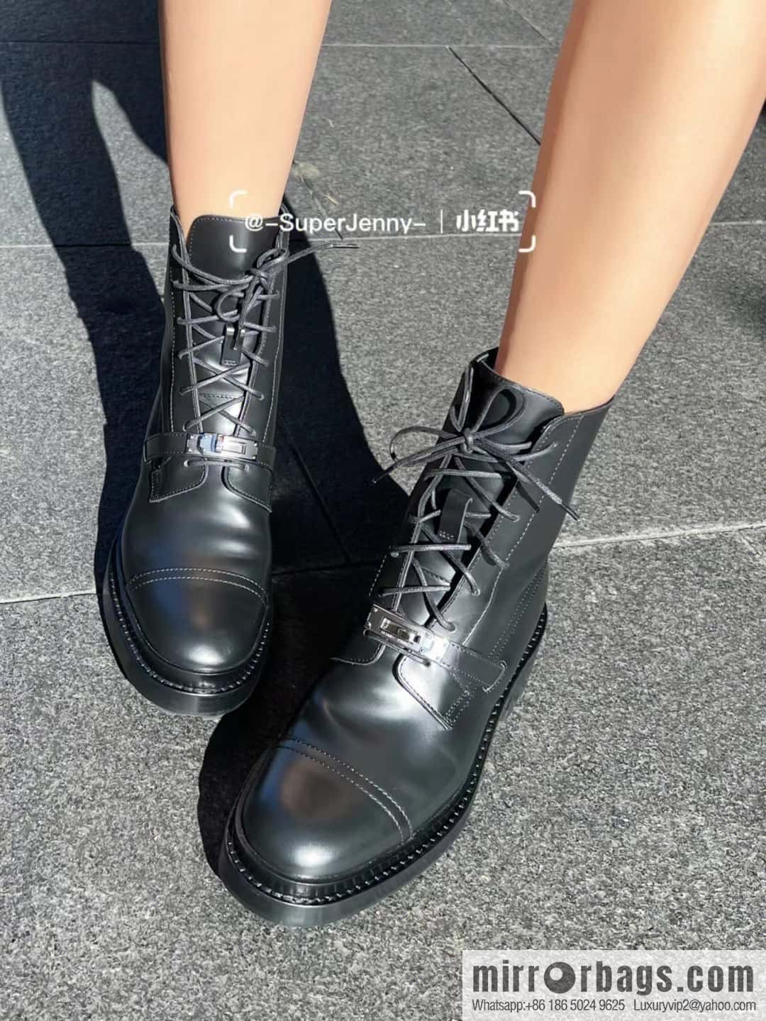 Hermès New Kelly Button Boots for Autumn and Winter