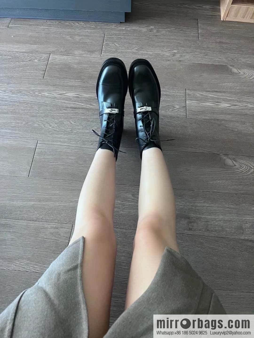 Hermès New Kelly Button Boots for Autumn and Winter