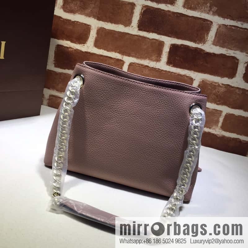 Gucci Soho shoulder backpack 387043 nude powder