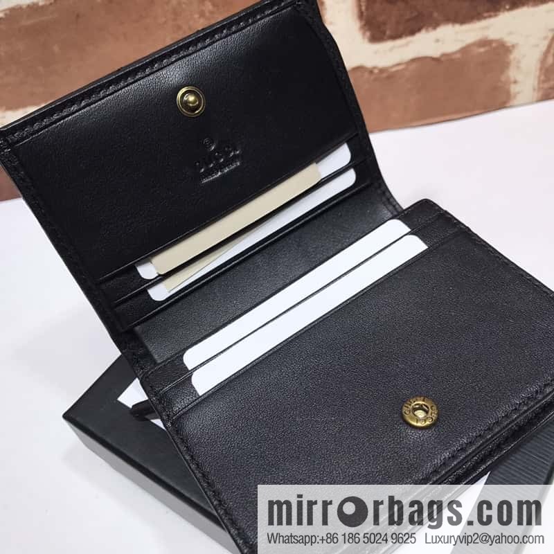 GUCCI GG Marmont series card holder 466492g full leather