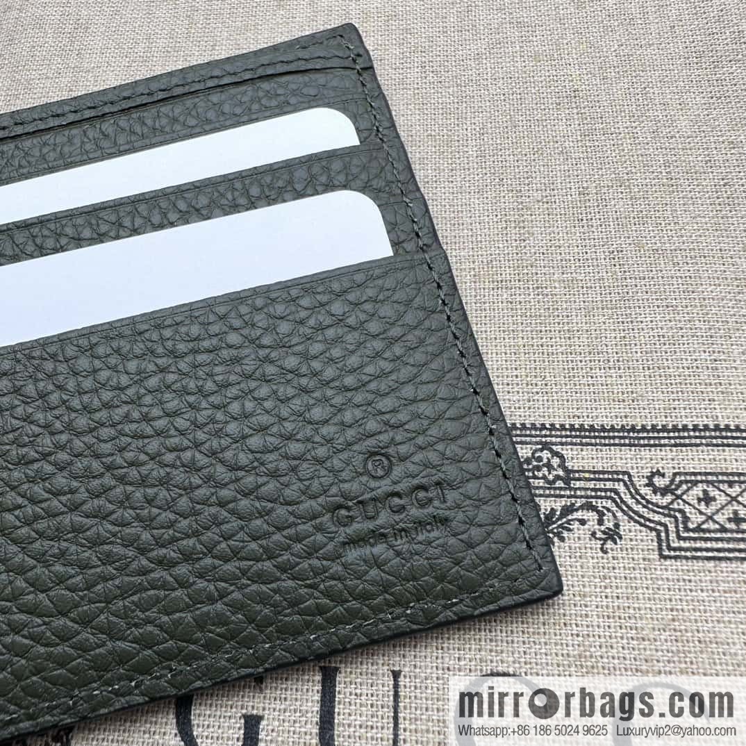 GUCCI super double G wallet 739475 green Li press G