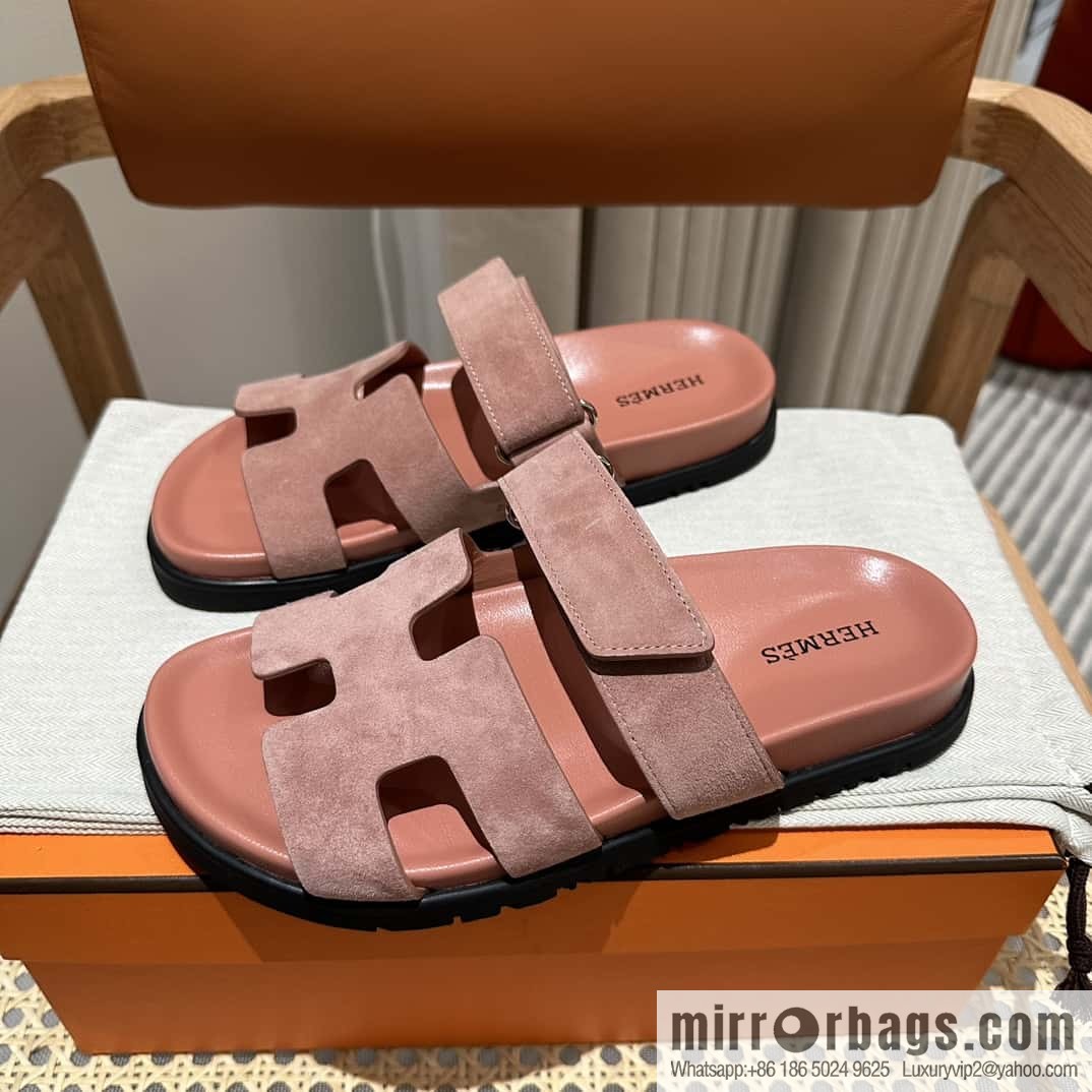 Hermès second uncle shoes 🐎🐎 Yangjing pink
