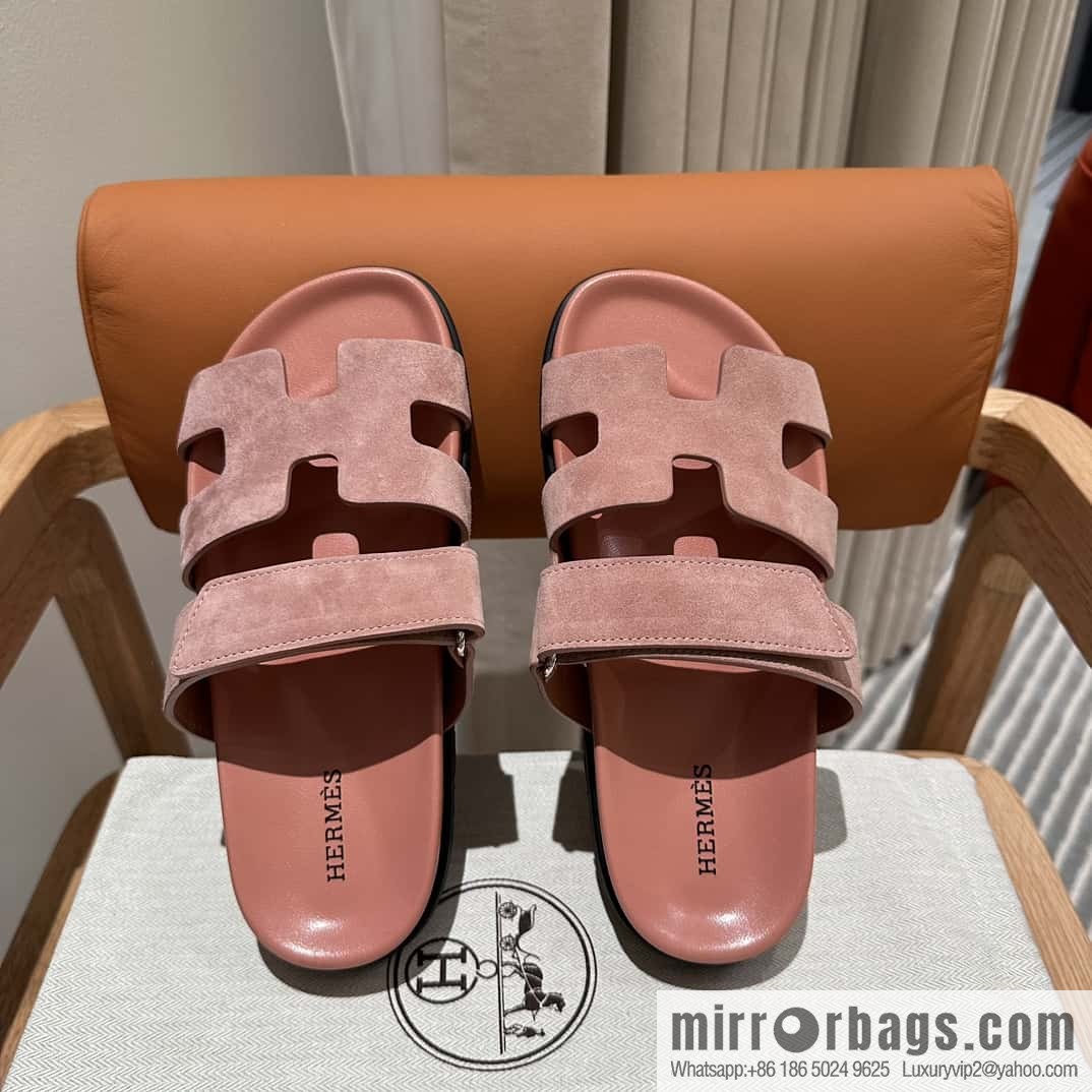 Hermès second uncle shoes 🐎🐎 Yangjing pink
